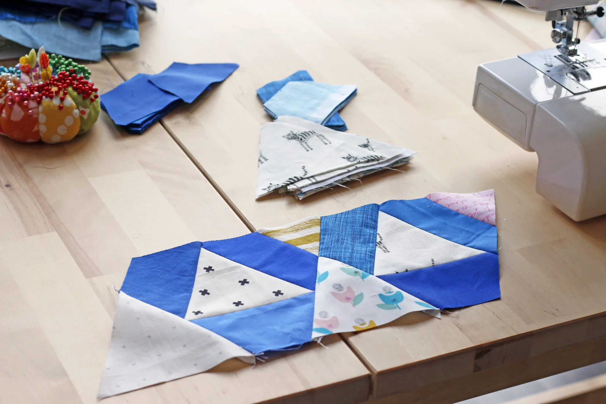 Lavender pieced unit. Stitched in Color.jpg