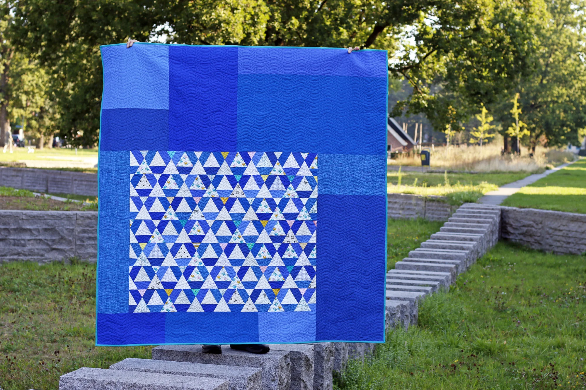 Lavender Blue quilt