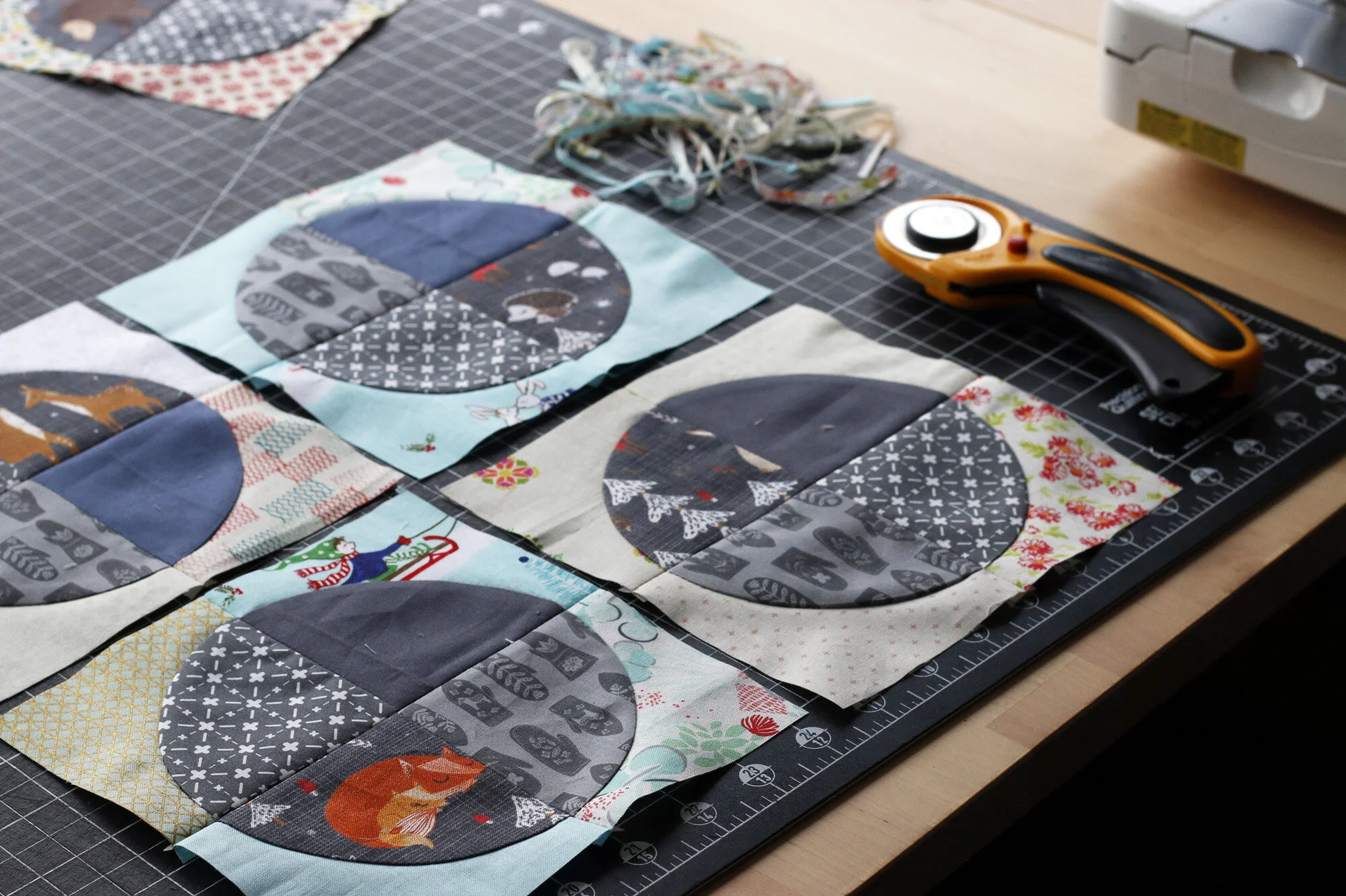 Dear Dottie:  Sew Dark Dots