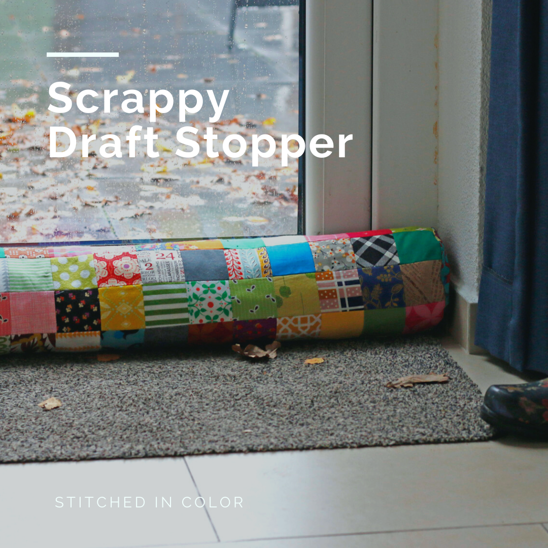 Draft Stopper pillow tutorial