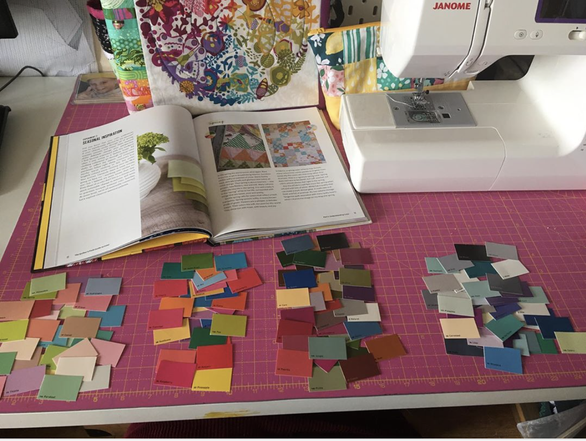 Sorting ALL the Swatches @SewLadyBug