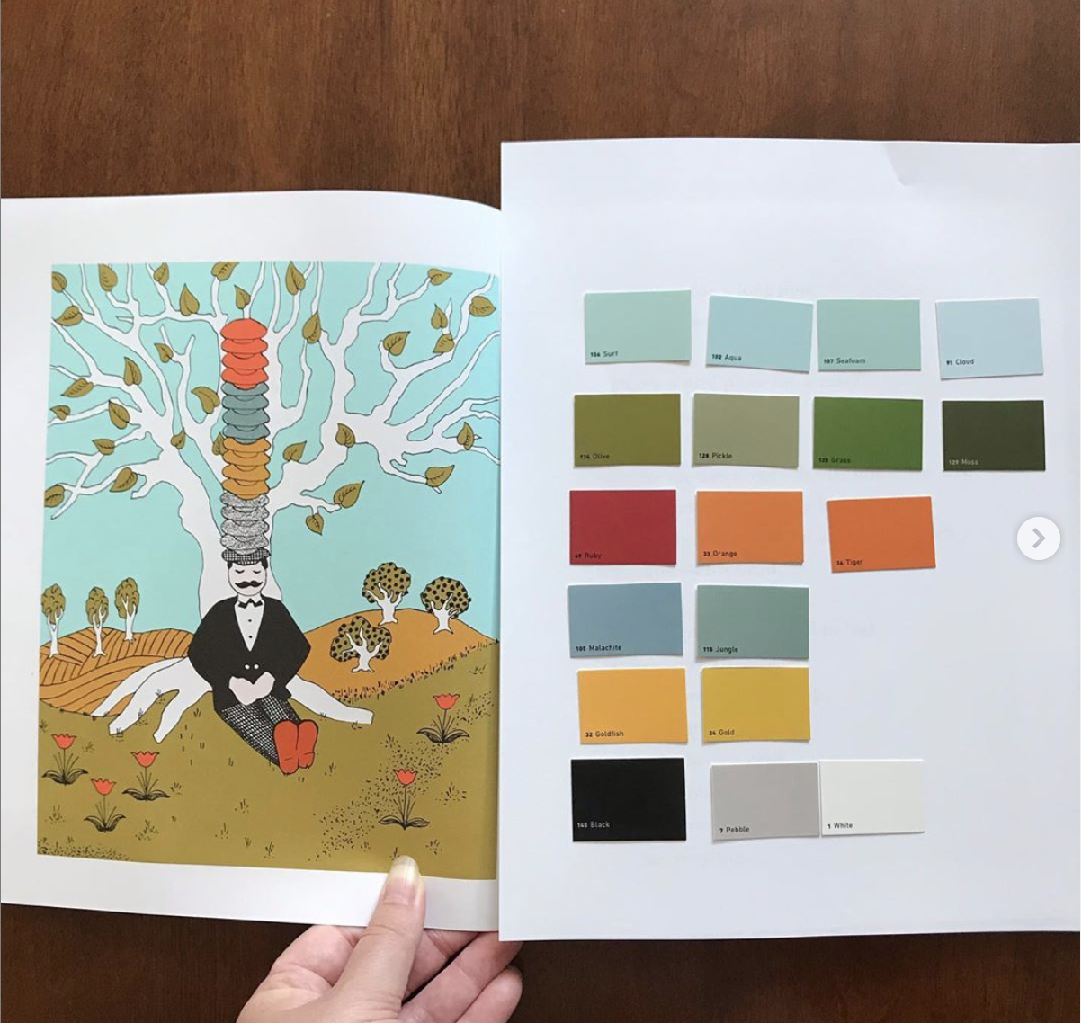 inspired by an illustrator @TNTquilts