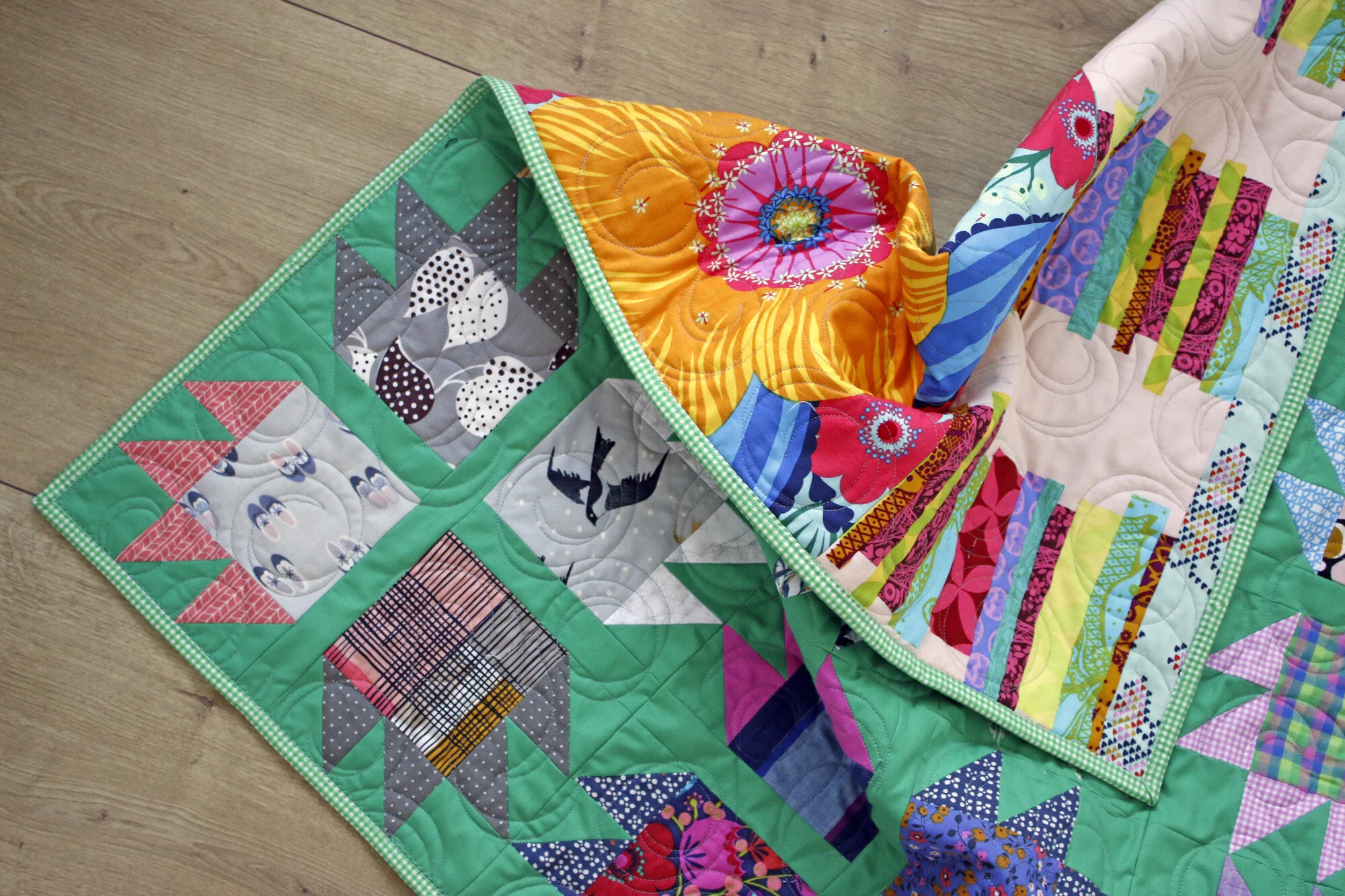 in the Quilting Studio, no. 22 — Stitched in Color