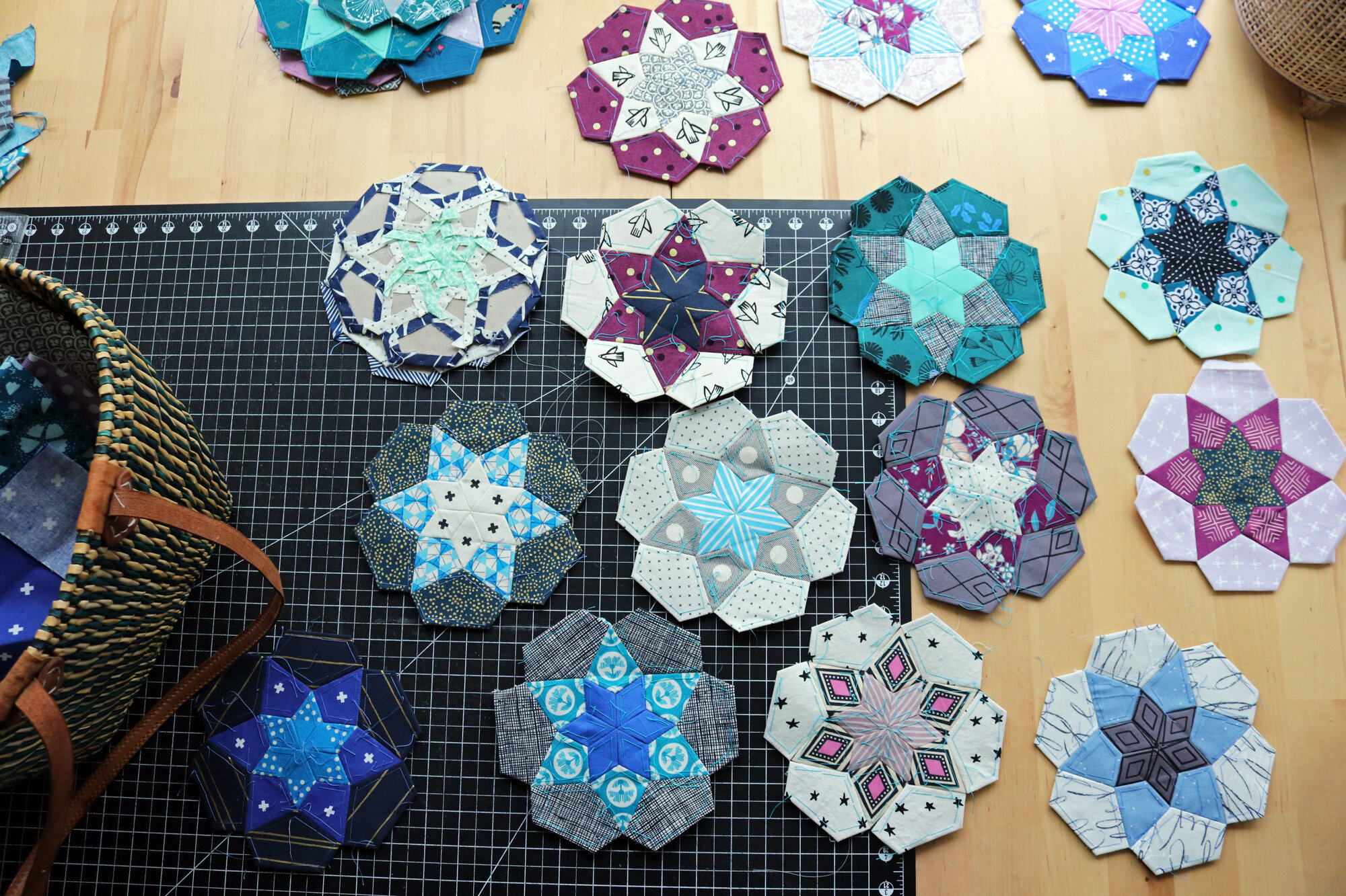 how to Get Started with English Paper Piecing — Stitched in Color