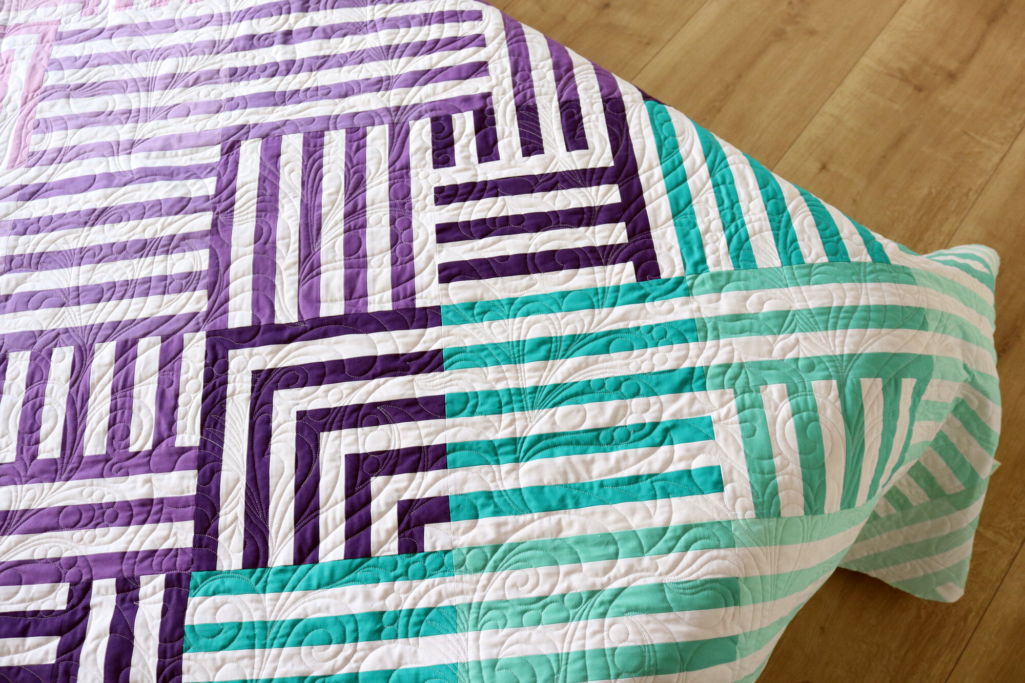 in the Quilting Studio, no. 21 — Stitched in Color