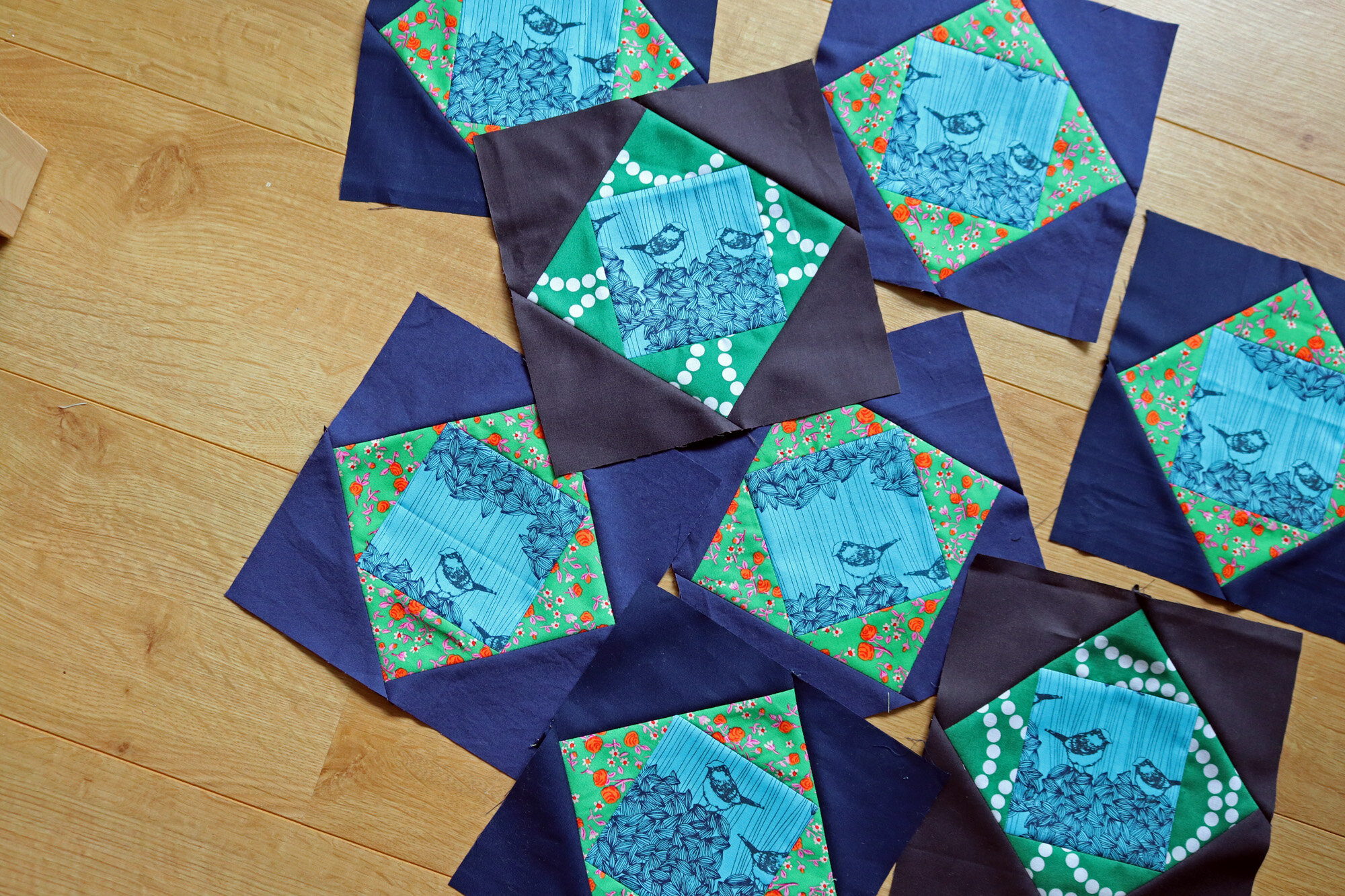 Economy Star Parade:  Sew Star Blocks