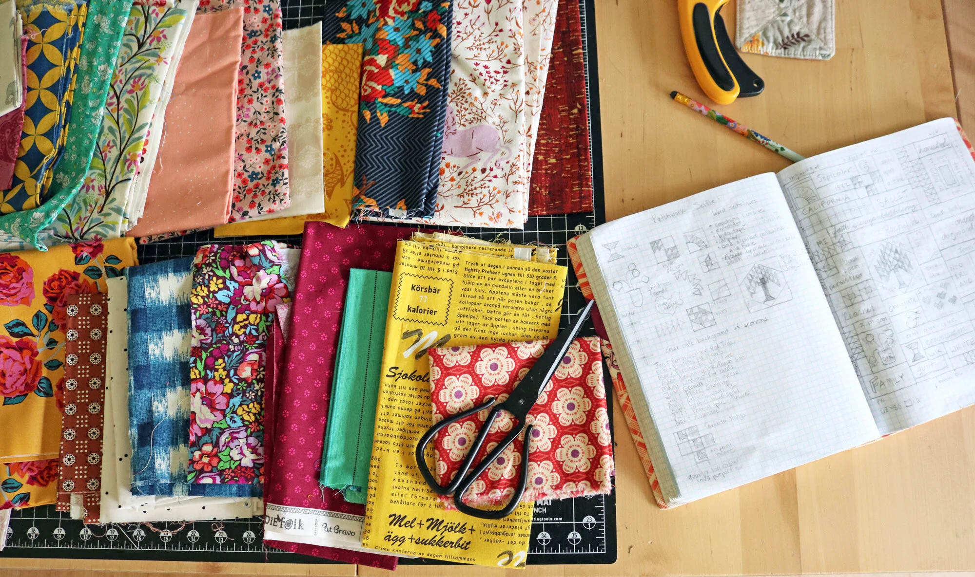 dreaming up a Patchwork Selfie
