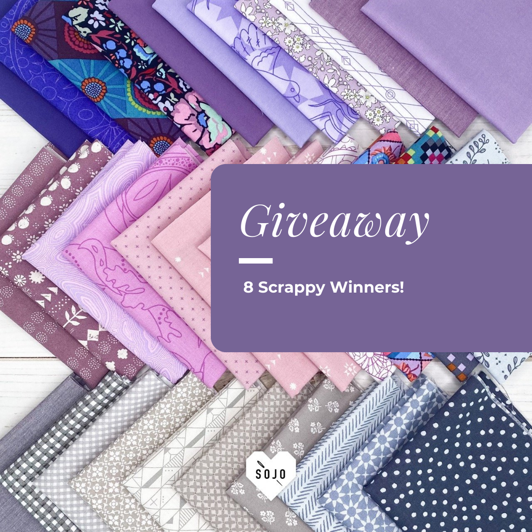 Fabric for Pas de Deux + a big Scrappy Giveaway!