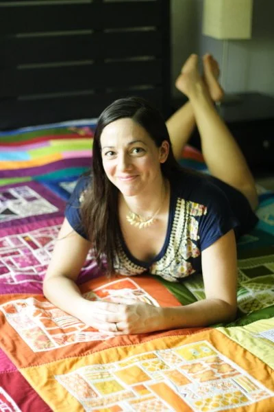 Bottled Rainbows on my bed