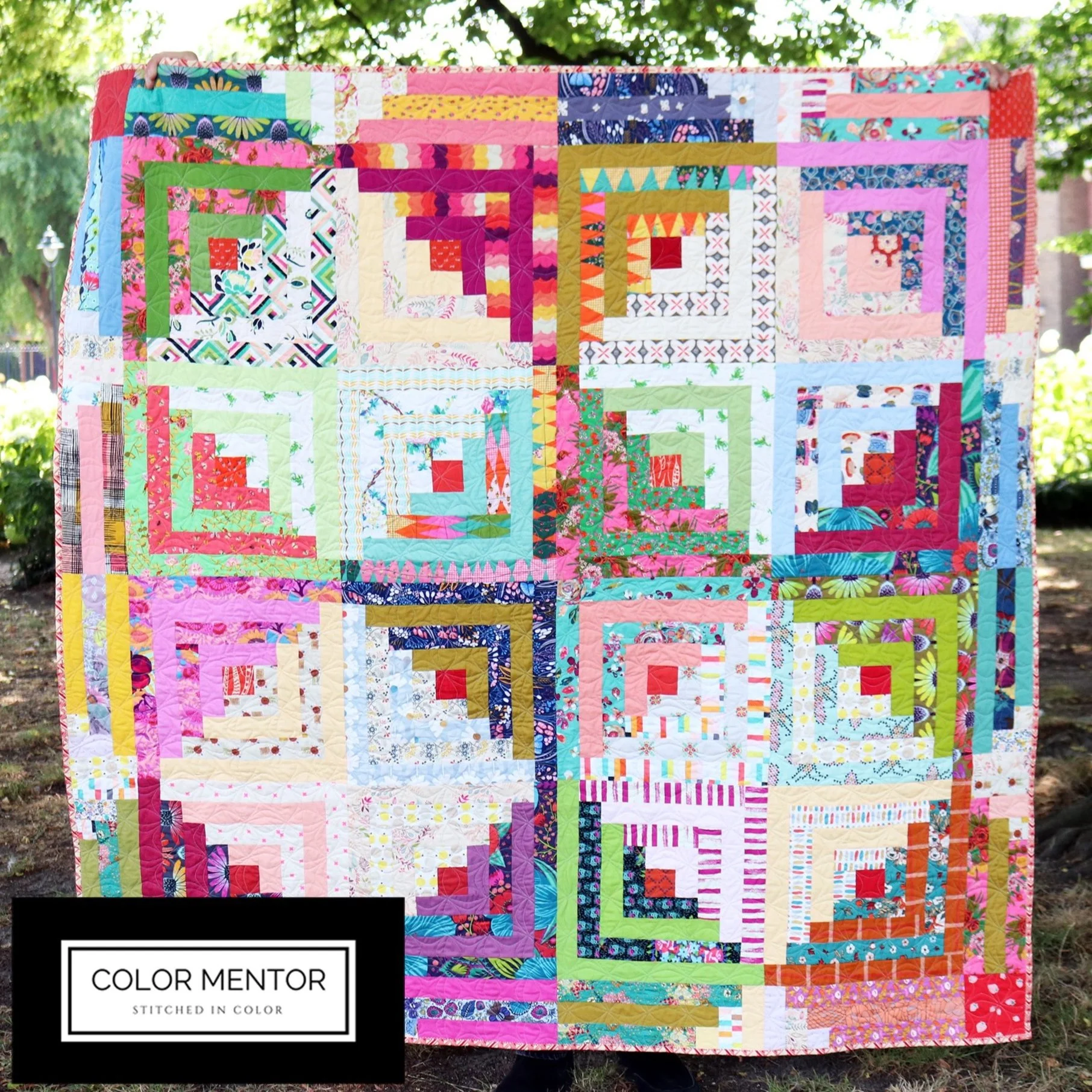 Circus Cabin Quilt Pattern