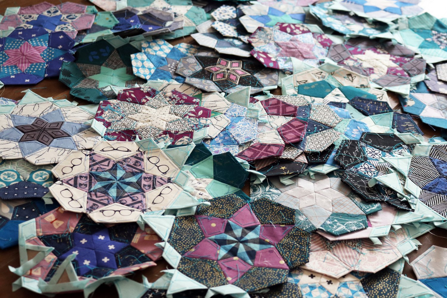 English paper piecing — Blog — Stitched in Color