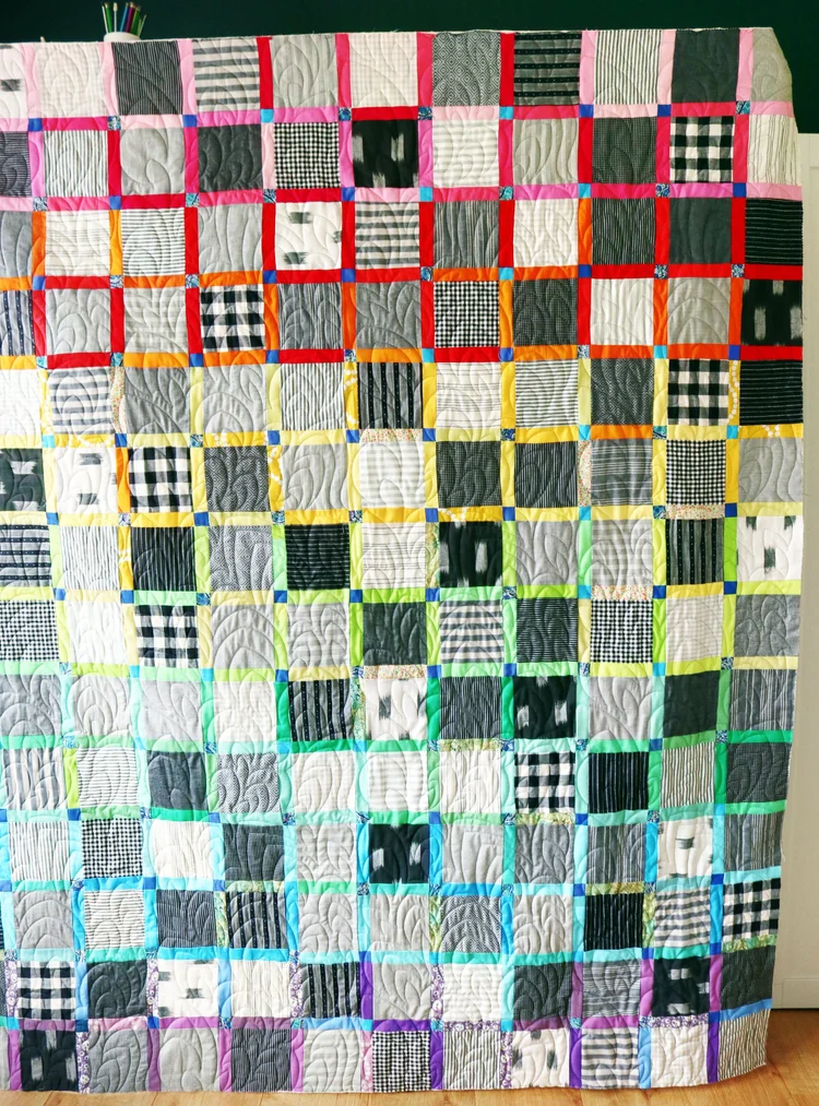 in the Quilting Studio, no. 44 — Stitched in Color