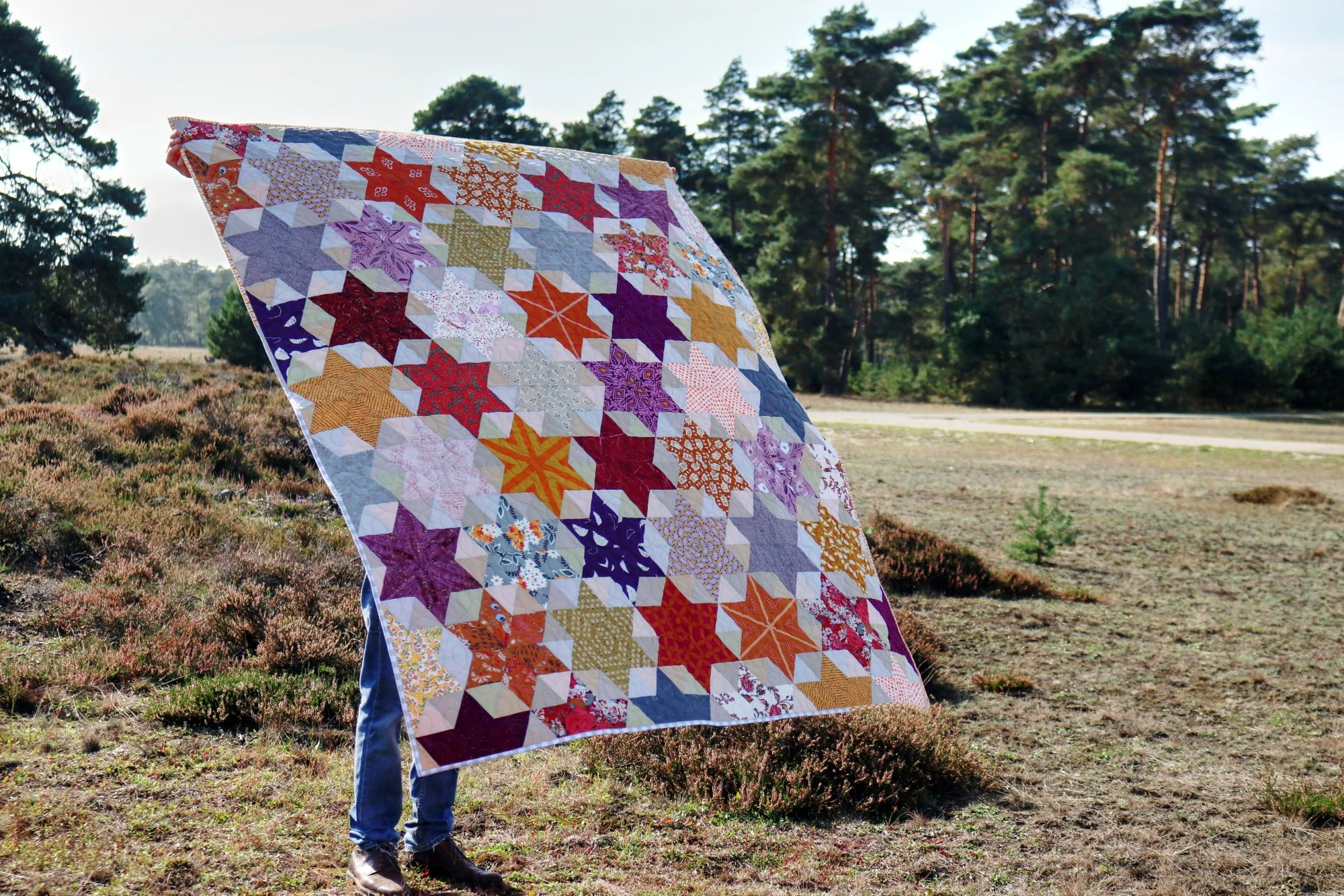 wheat-harvest-starbright-stars-quilt-stitched-in-color