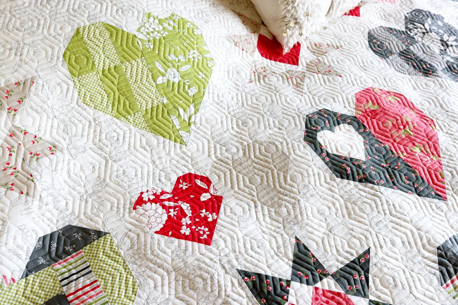 in the Quilting Studio, no. 49 — Stitched in Color