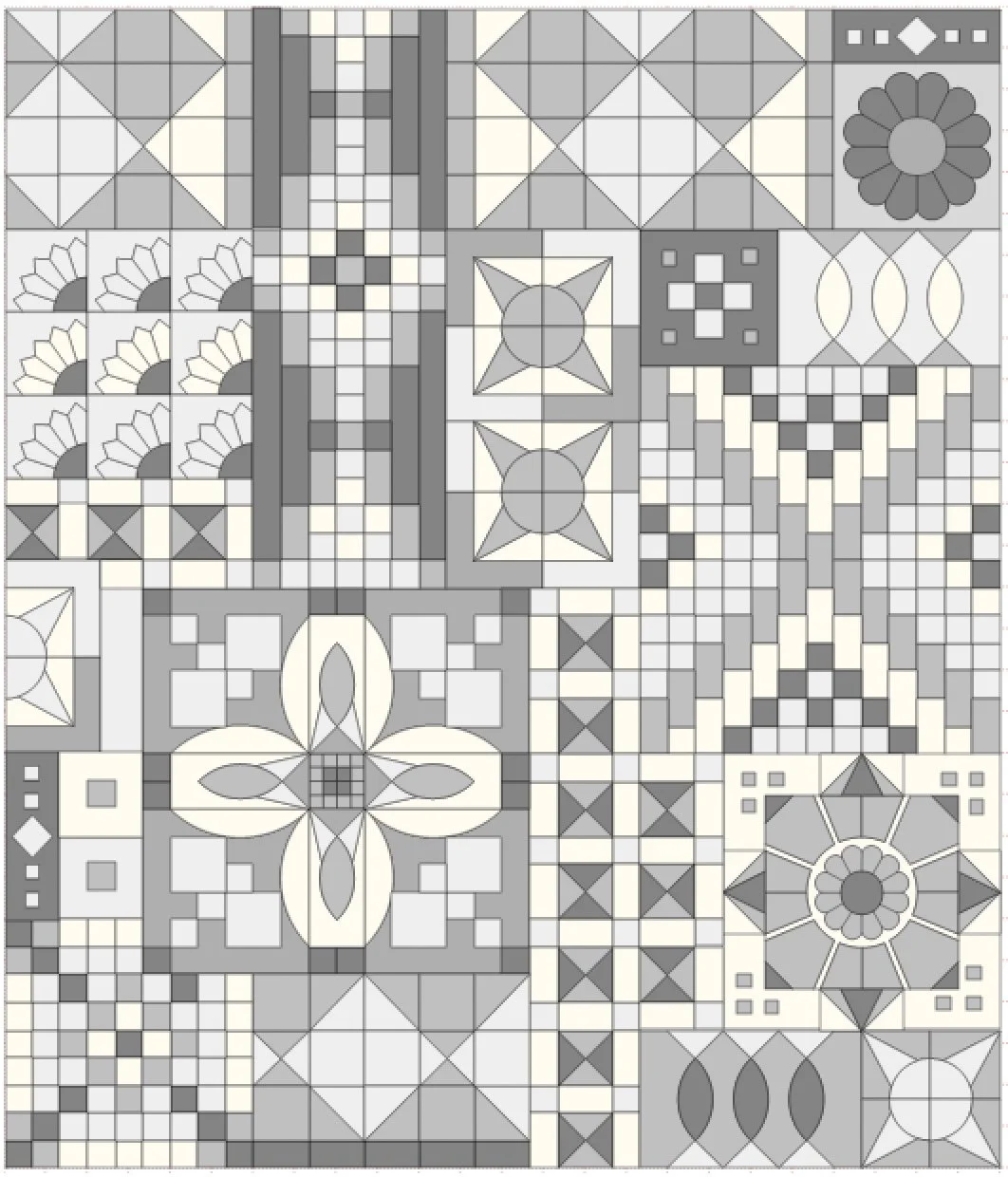 Tapestry Garden grayscale.JPG