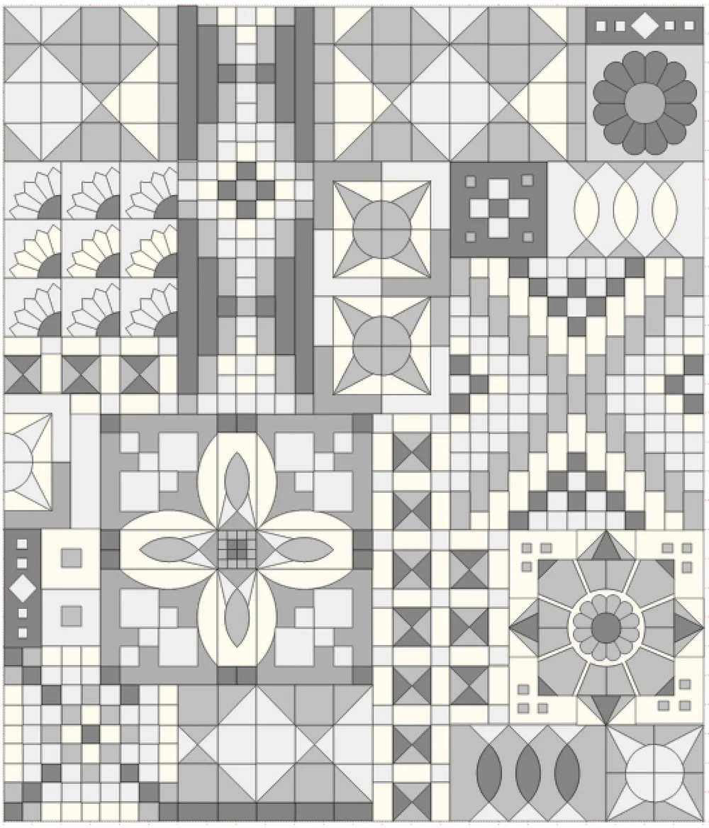 designing Tapestry Garden — Stitched in Color