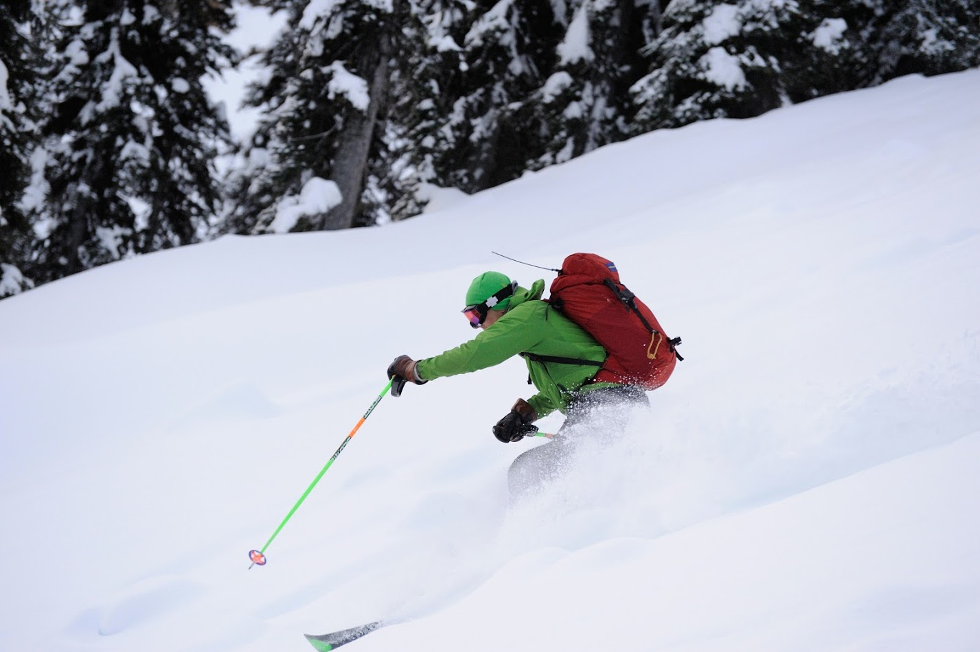 More enjoyable post-storm skiing