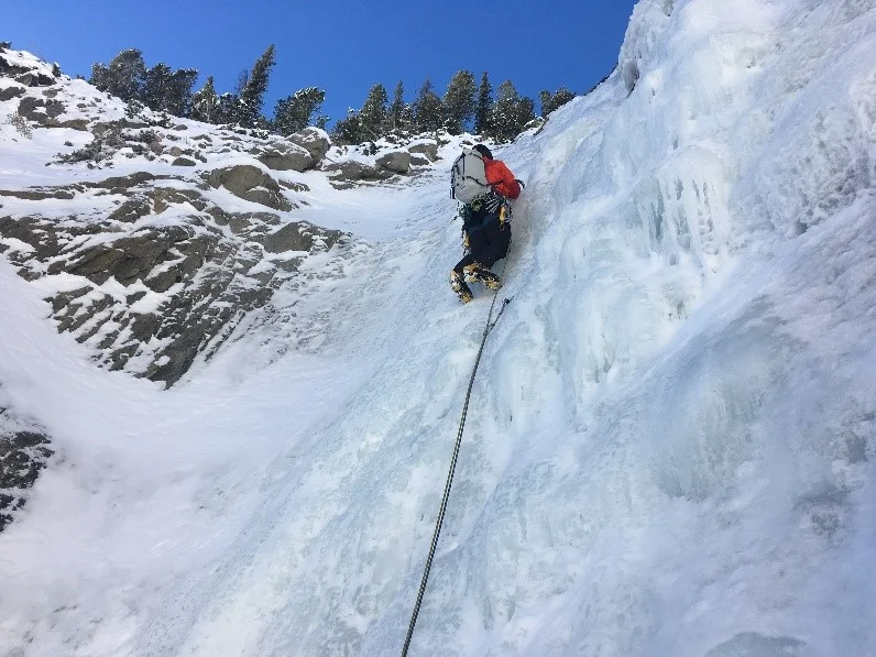 Rory leading the way for Ben and Jerry – I mean Jackie on Cascade. Photo by Ben Vandenberg