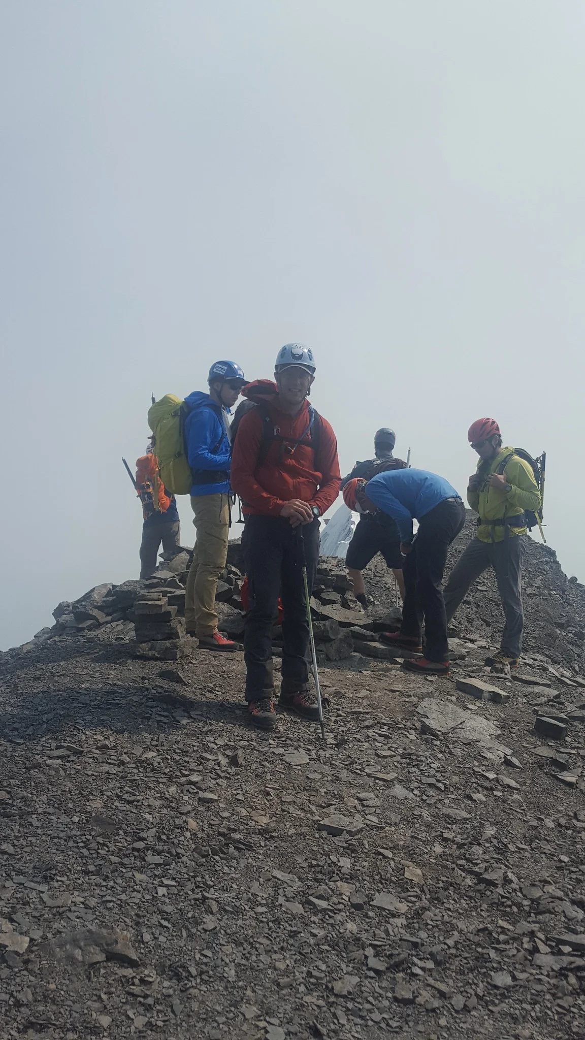 Group on the summit