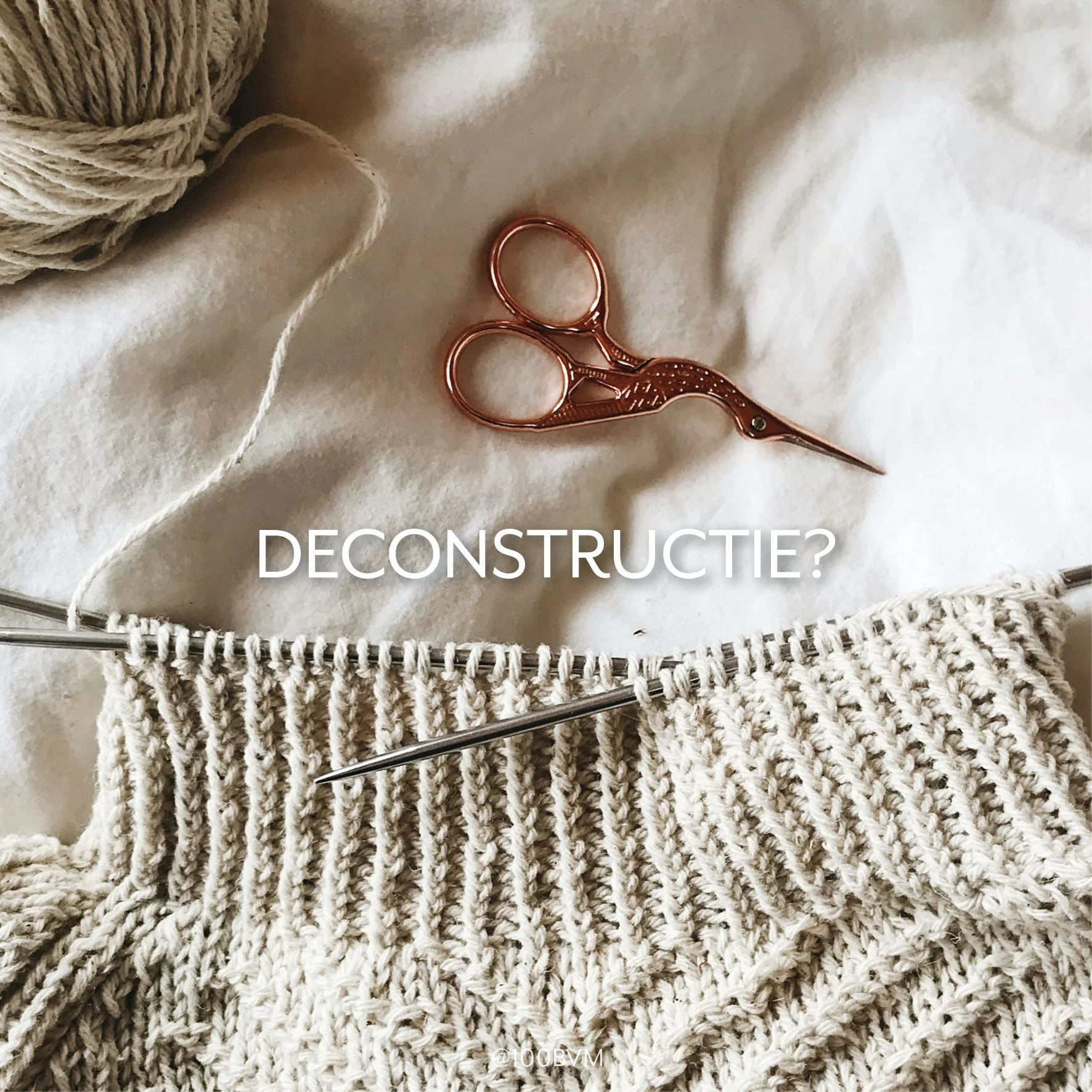 Geloofsdeconstructie is een postmodern proces van het heroverwegen van je geloof, zonder de Bijbel als standaard te hebben. Het is iets anders dan geloofstwijfel. Bij geloofstwijfel zoek je naar een antwoord, zoek je naar geloof. Twijfel is staan tus