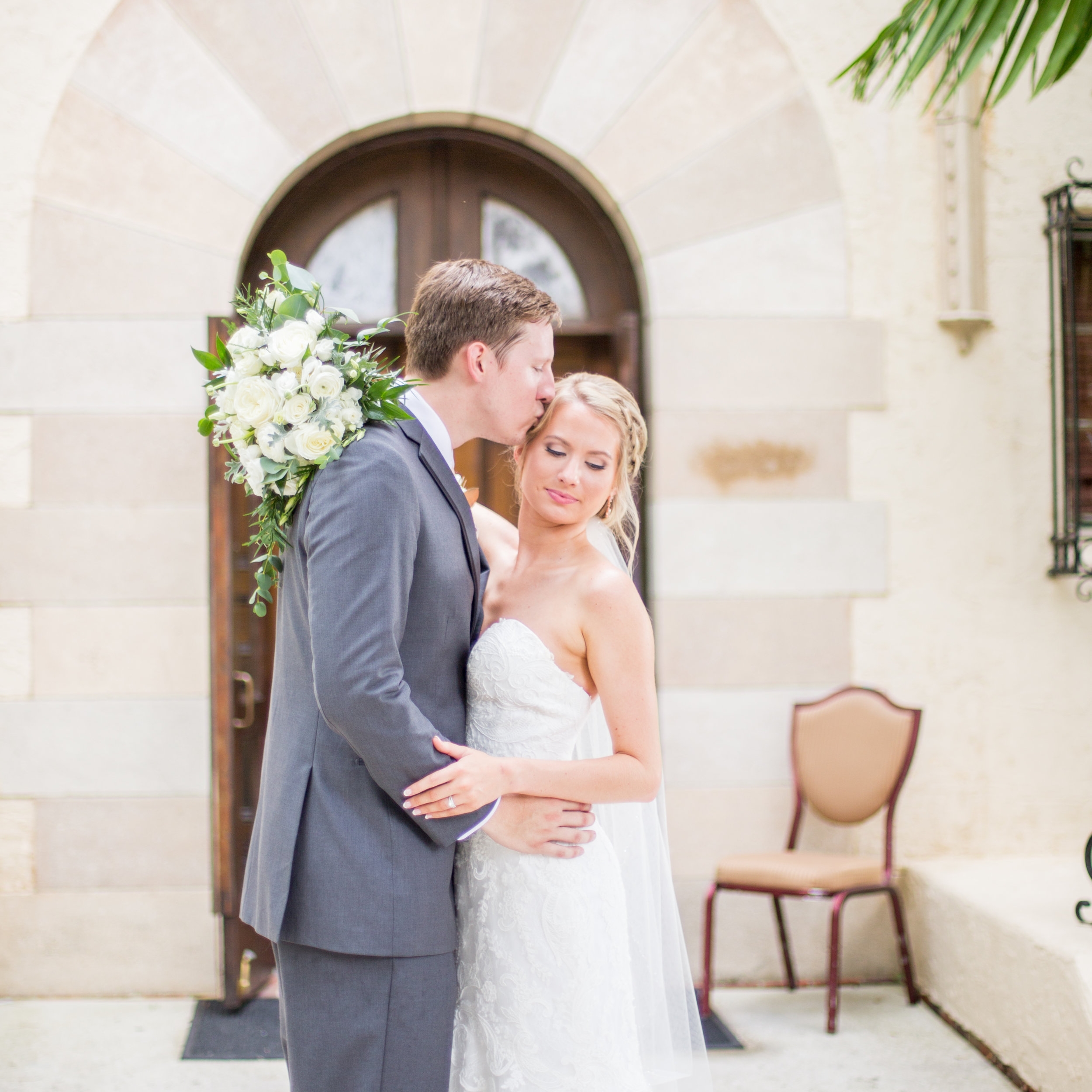 Powel Crosley Estate | Wedding | Pink and Gold Wedding | Wedding Portraits | Wedding Bouquet | Sarasota Weddings | Spring Wedding | Jess Anne Photography