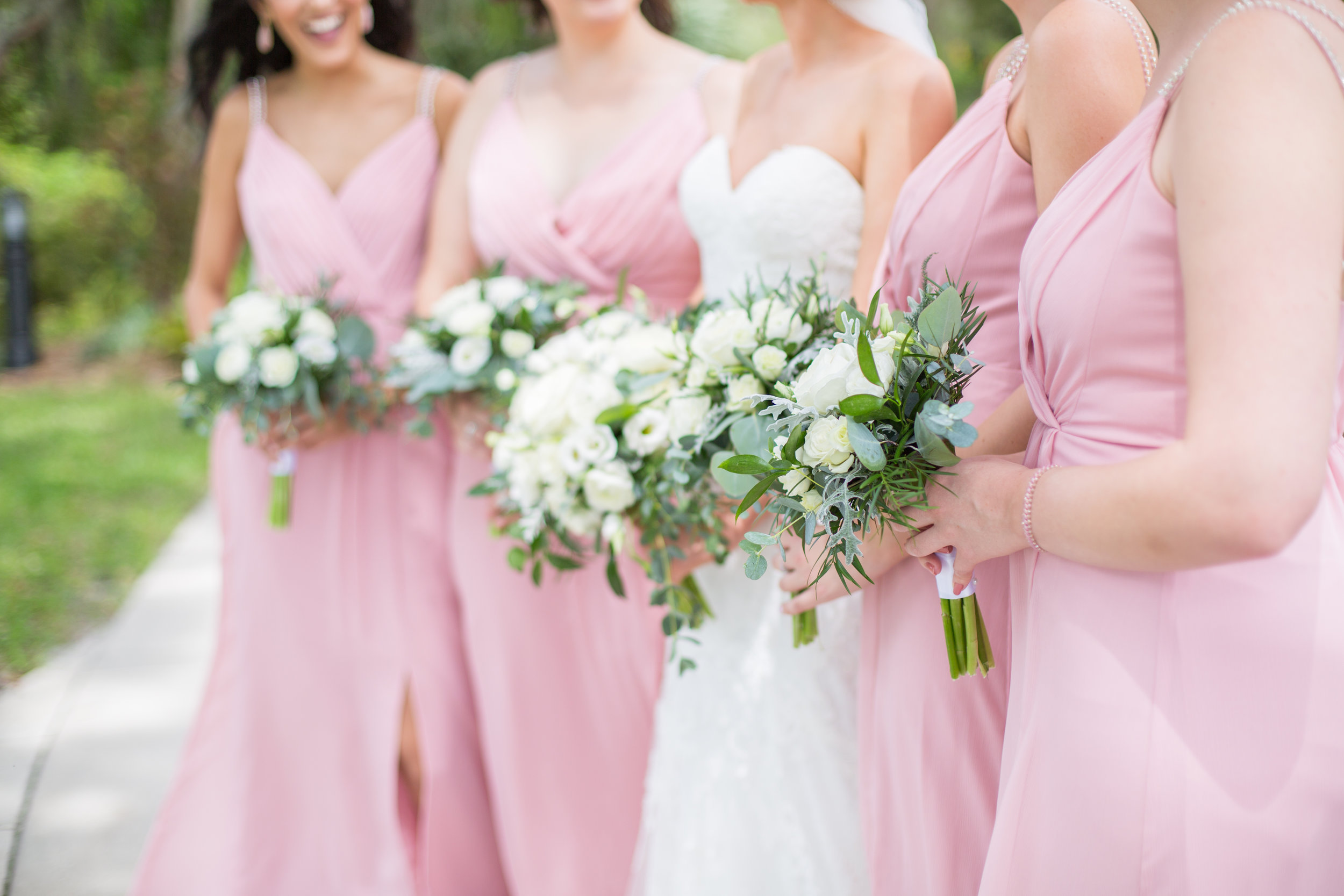 Powel Crosley Estate | Wedding | Pink and Gold Wedding | Bridesmaids Dresses | Wedding Bouquet | Sarasota Weddings | Spring Wedding | Jess Anne Photography