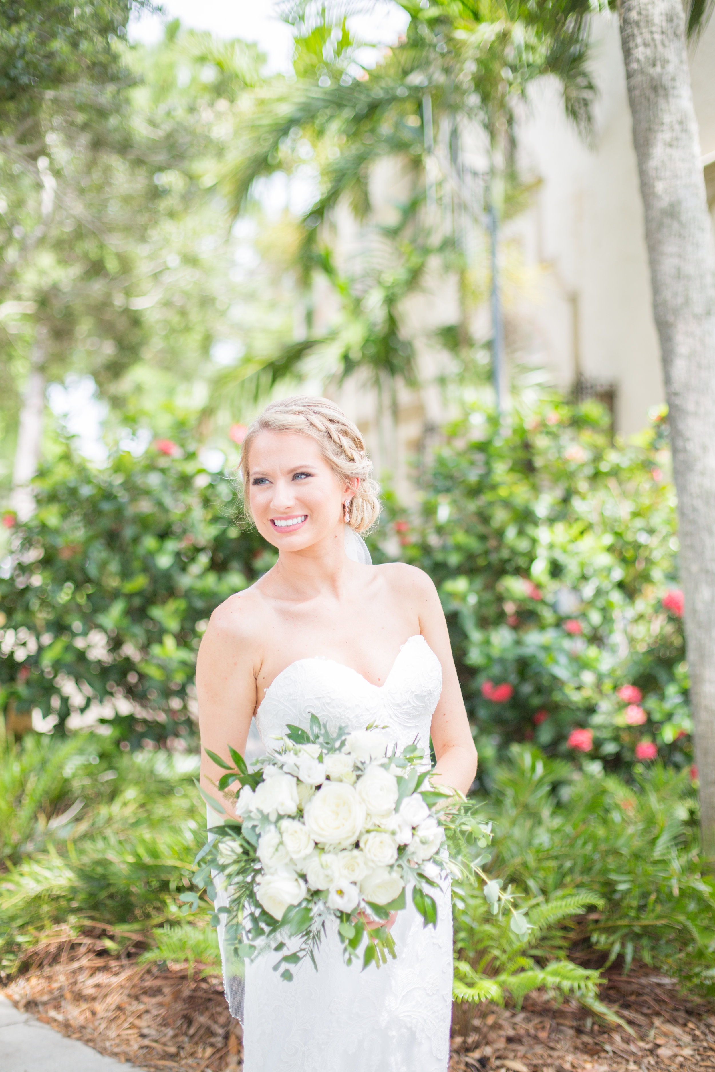 Powel Crosley Estate | Wedding | Pink and Gold Wedding | Wedding Portraits | Wedding Bouquet | Sarasota Weddings | Spring Wedding | Jess Anne Photography