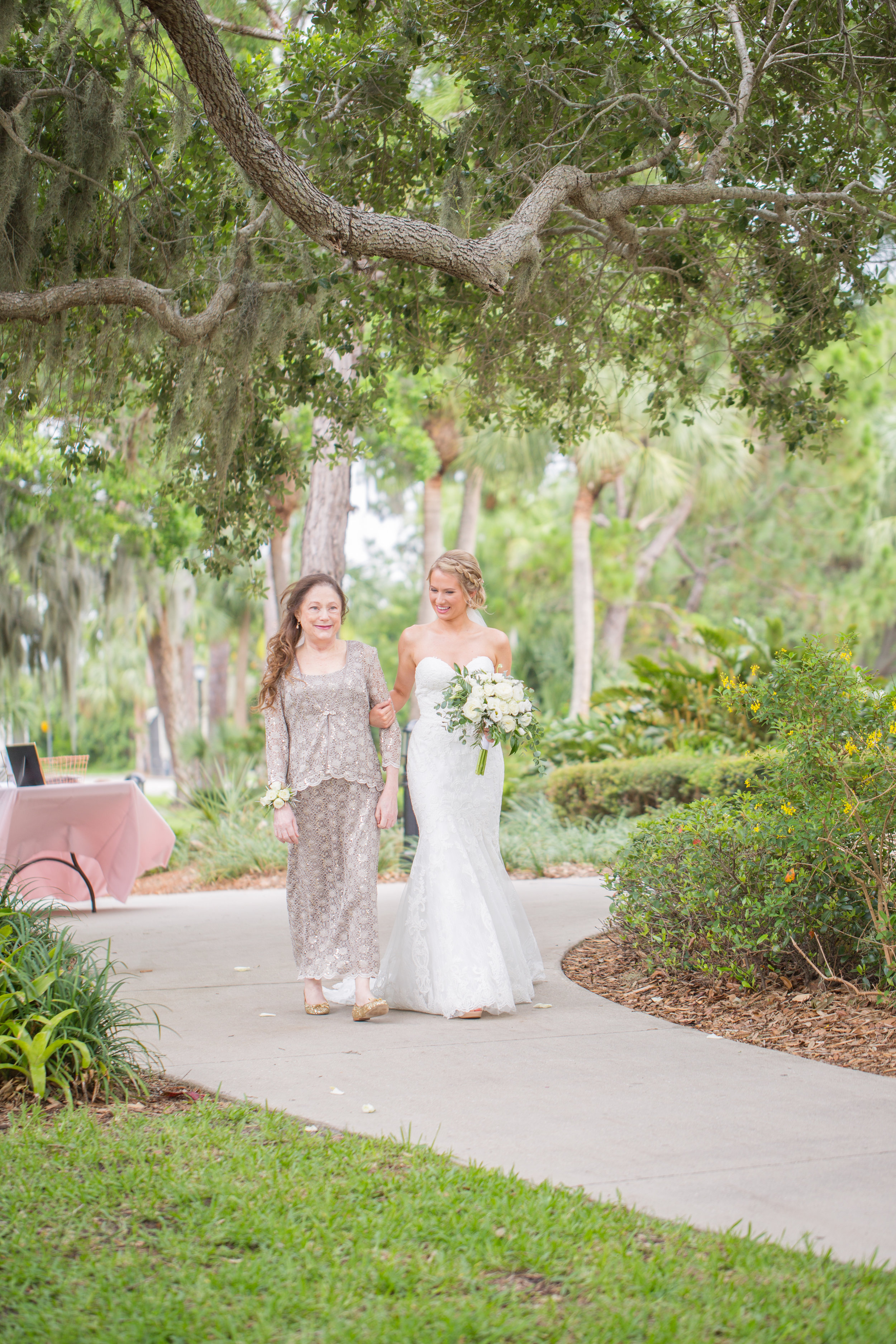 Powel Crosley Estate | Wedding | Pink and Gold Wedding | Wedding Ceremony | Sarasota Weddings | Spring Wedding | Jess Anne Photography