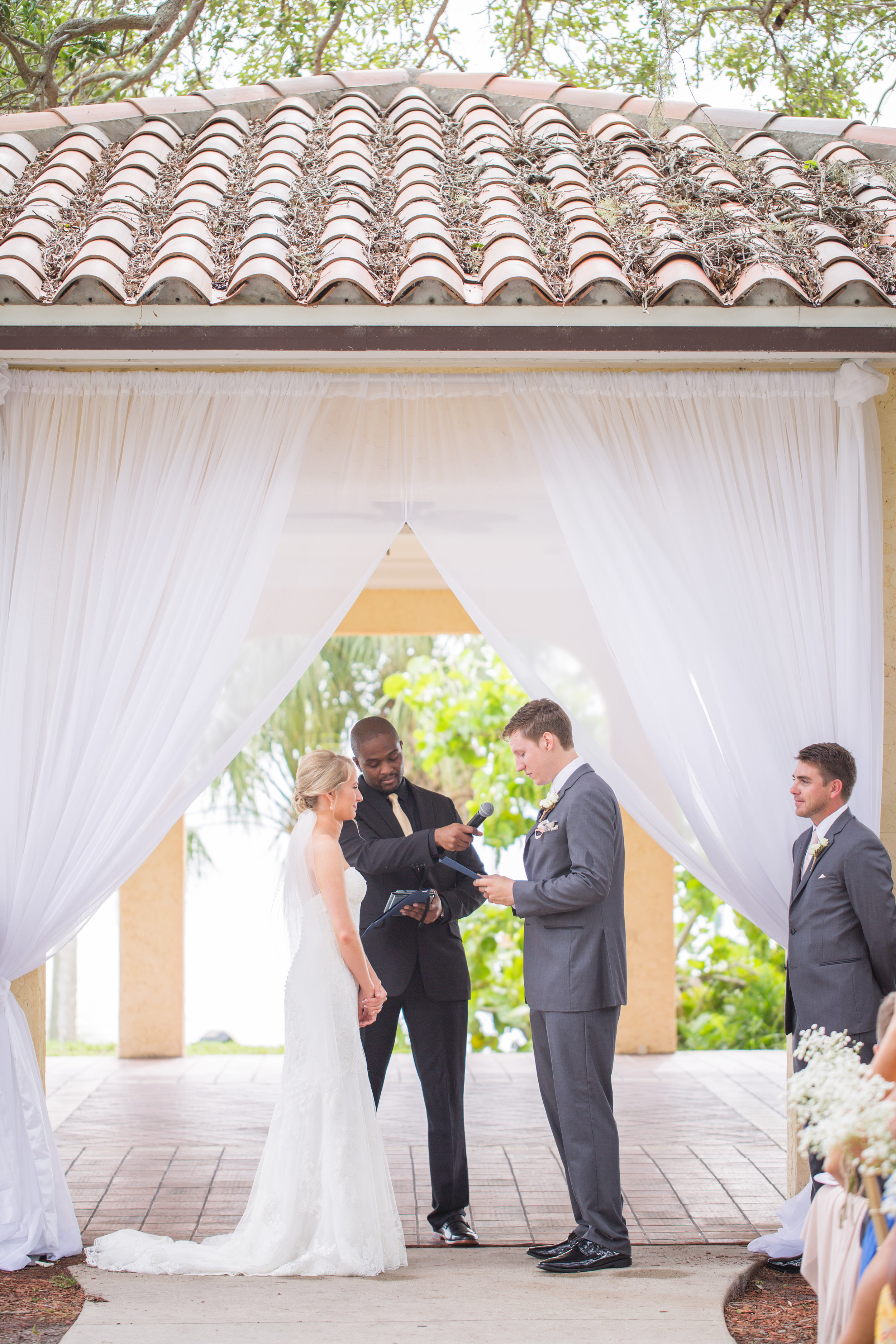 Powel Crosley Estate | Wedding | Pink and Gold Wedding | Wedding Ceremony | Sarasota Weddings | Spring Wedding | Jess Anne Photography