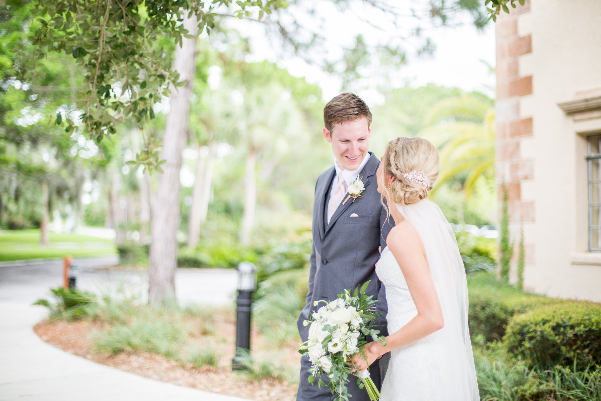 Powel Crosley Estate | Wedding | Pink and Gold Wedding | Wedding Portraits | Wedding Bouquet | Sarasota Weddings | Spring Wedding | Jess Anne Photography