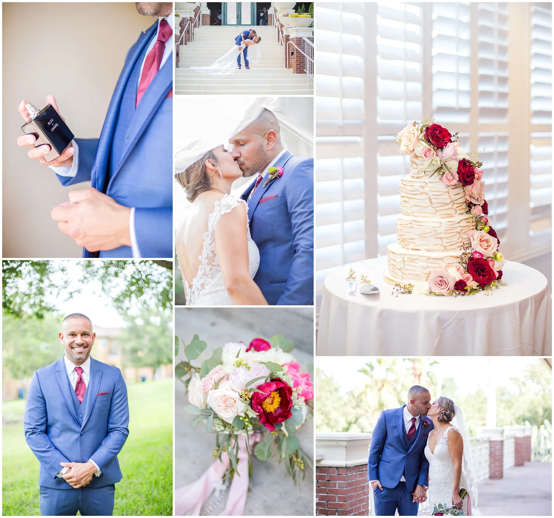 I loved second shooting this wedding with Sydney. They were such an adorable couple to capture! And I just love the wedding details, and the colors!