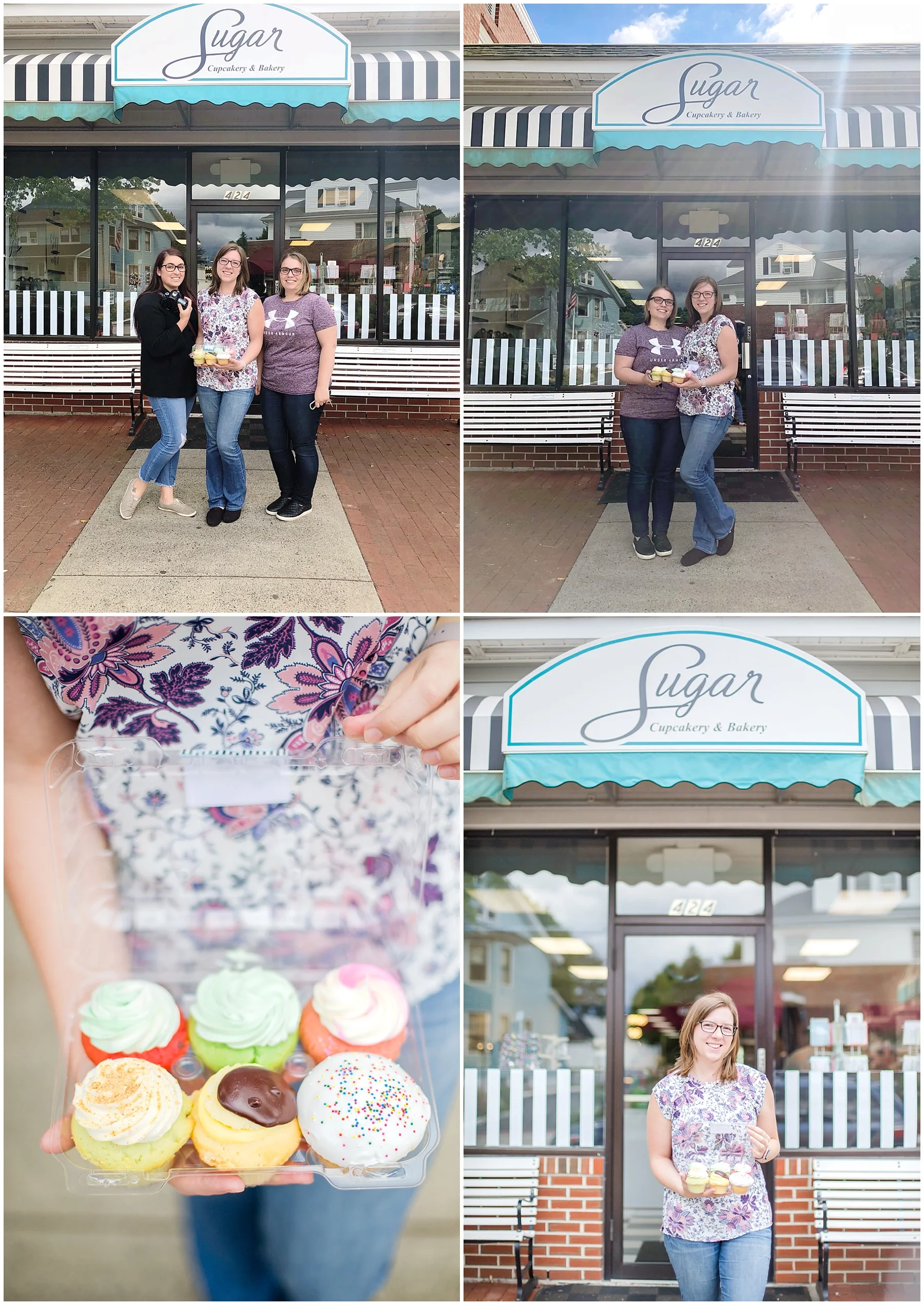 I had such a blast going to Sugar Bakery with Jamie and Sydney! They had the best flavors in stock!! Also, thank you so much Sydney for capturing some images of me at my favorite place! :)