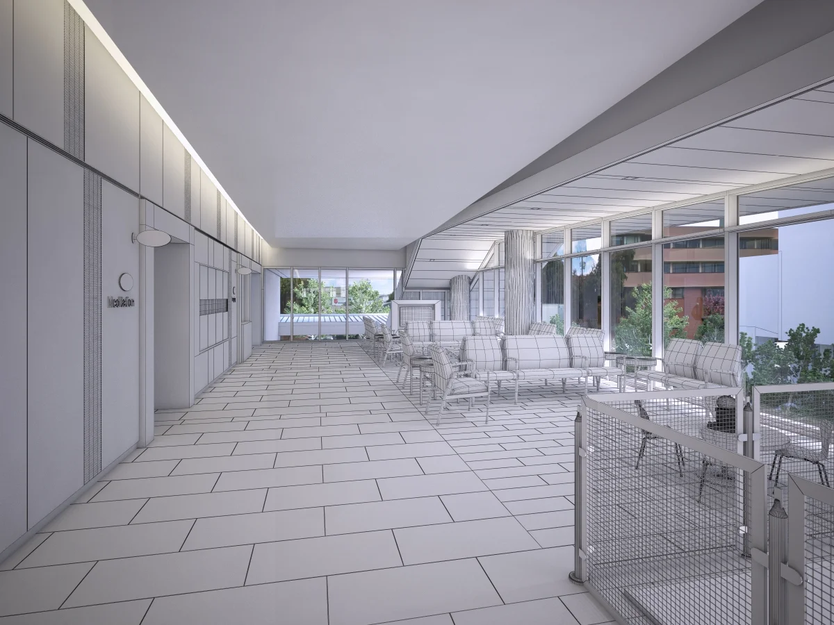 Hospital Waiting Area