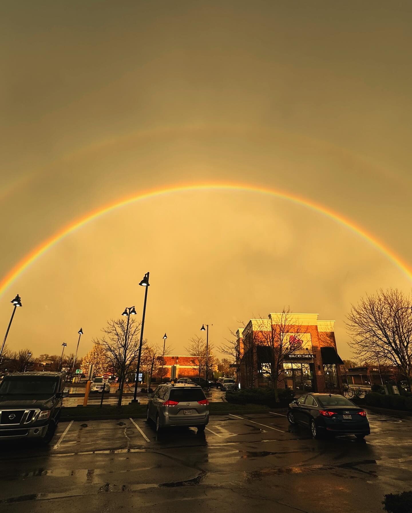 &ldquo;The world looks like something God had just imaged for his own pleasure, doesn&rsquo;t it?&rdquo;⁣
~L.M. Montgomery⁣
⁣
Last night&rsquo;s storms brought with them other-worldly skies, and for a few moments, sandwiched between the dark and ligh