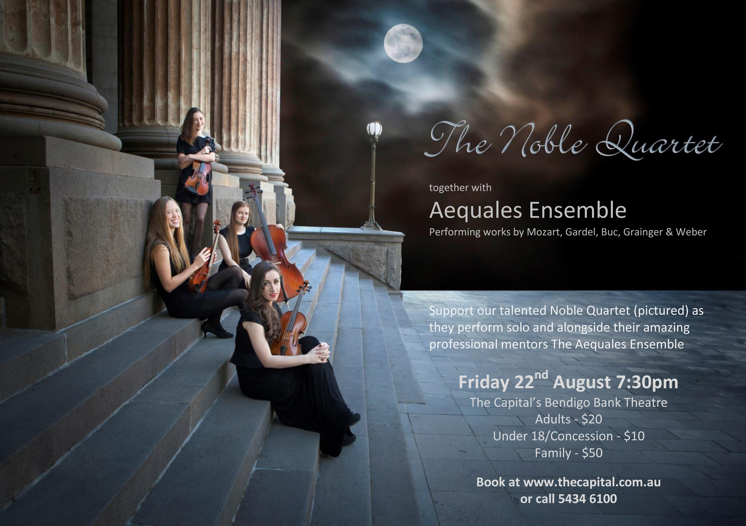 JNQP Aequales Ensemble Noble Quartet Bendigo Concert Flyer Friday Aug 22 2014.jpg