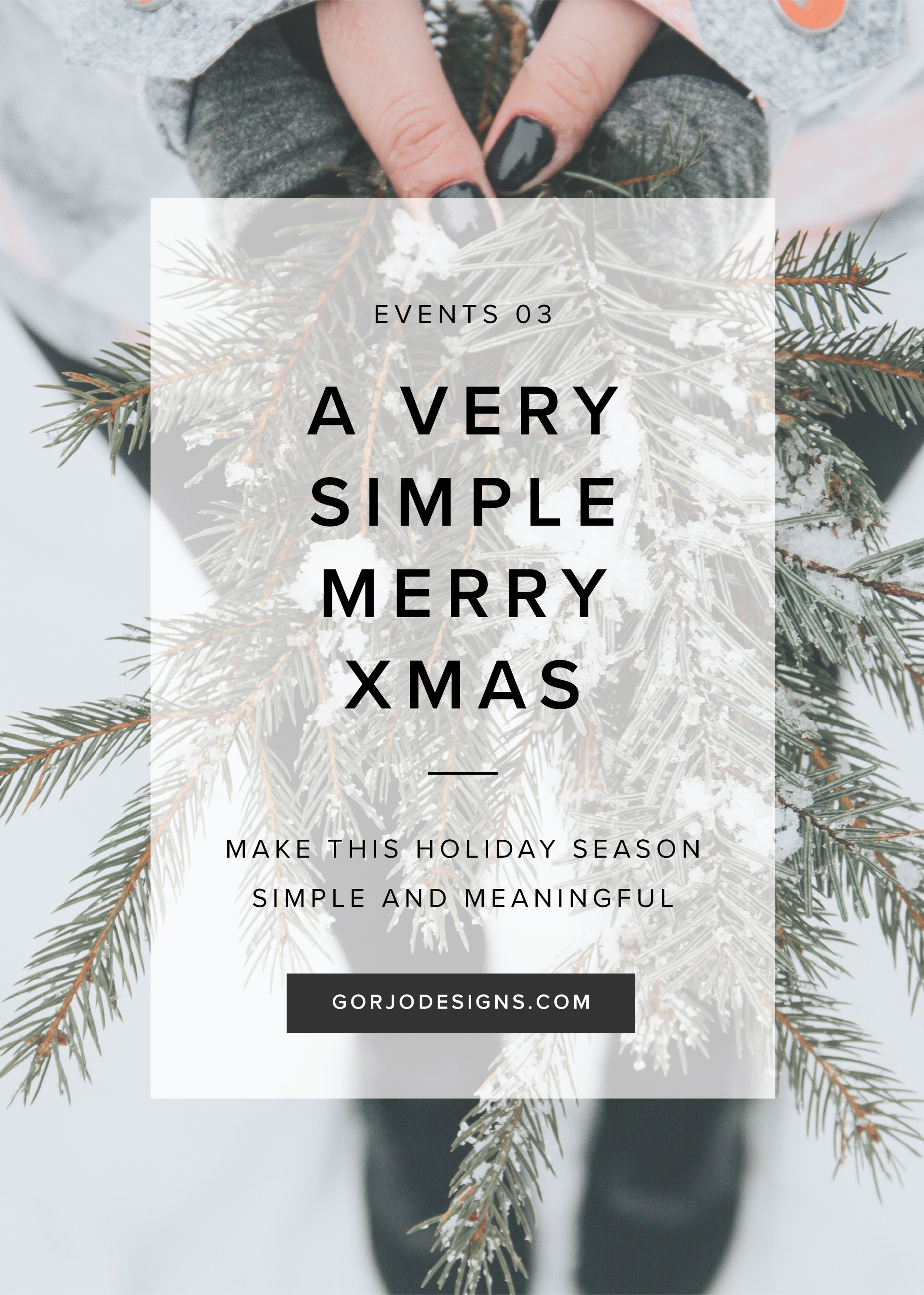 A very simple, merry Christmas