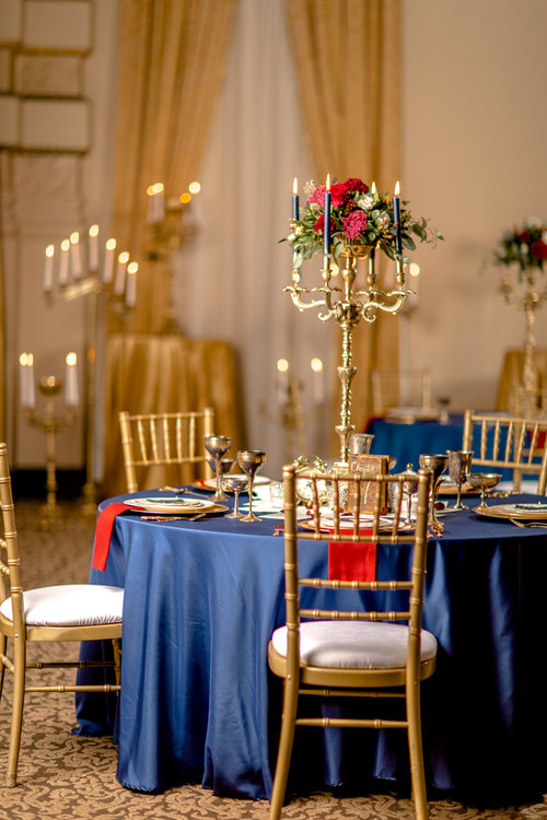 Beauty and the Beast Wedding Table