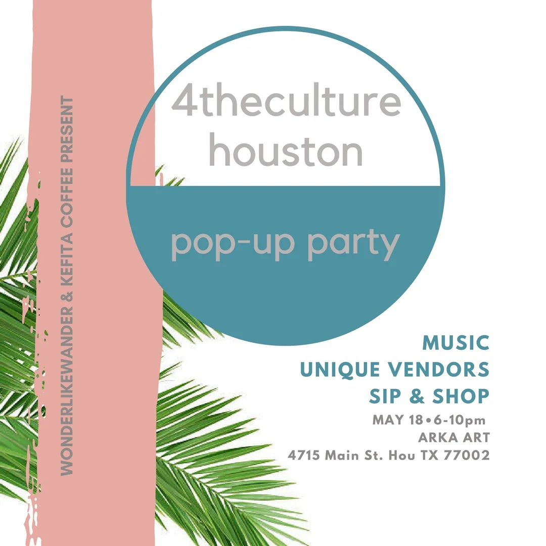 4theculture presents 4theculture pop-up party Houston