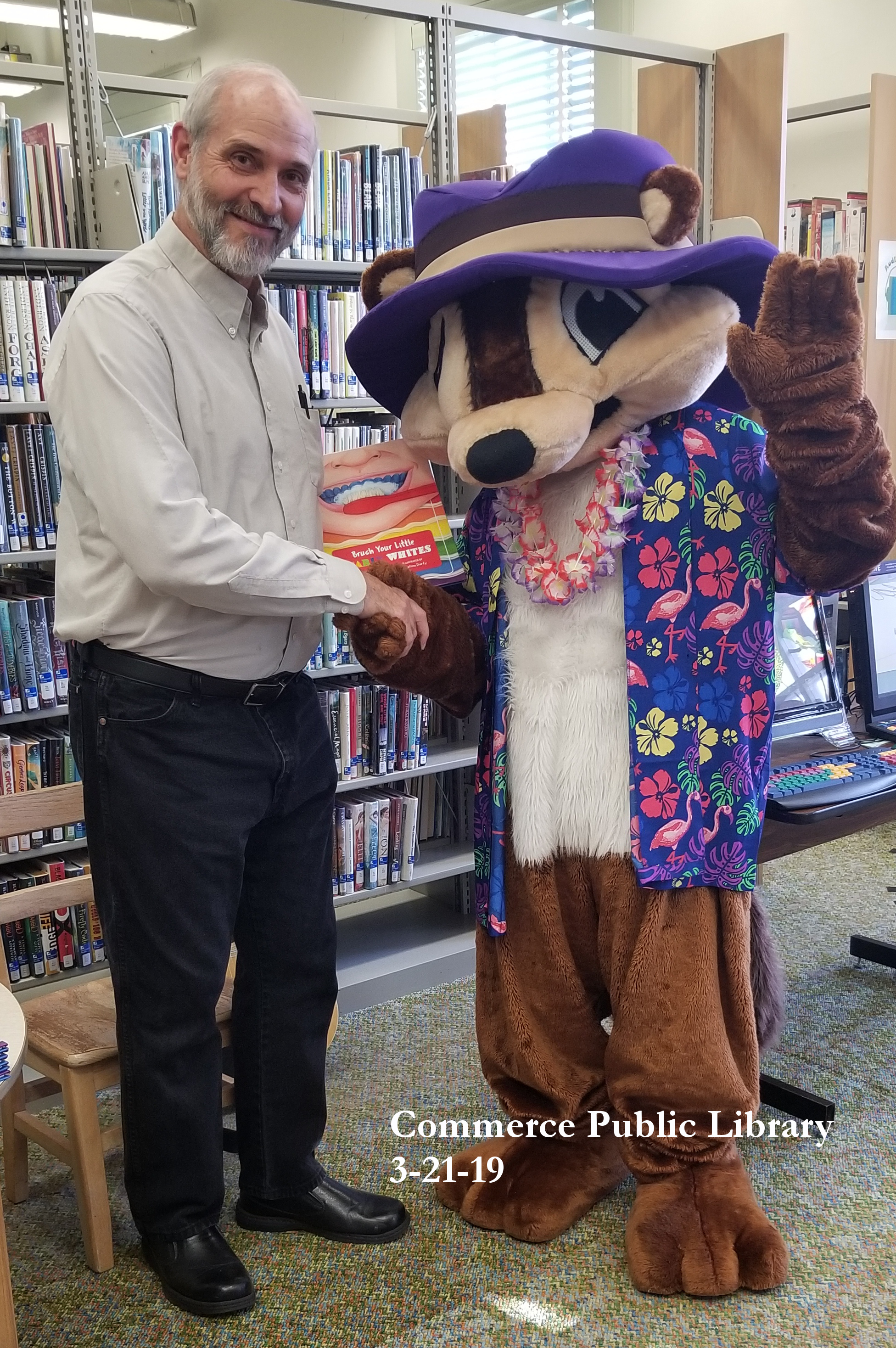 With mascot at Library.jpg