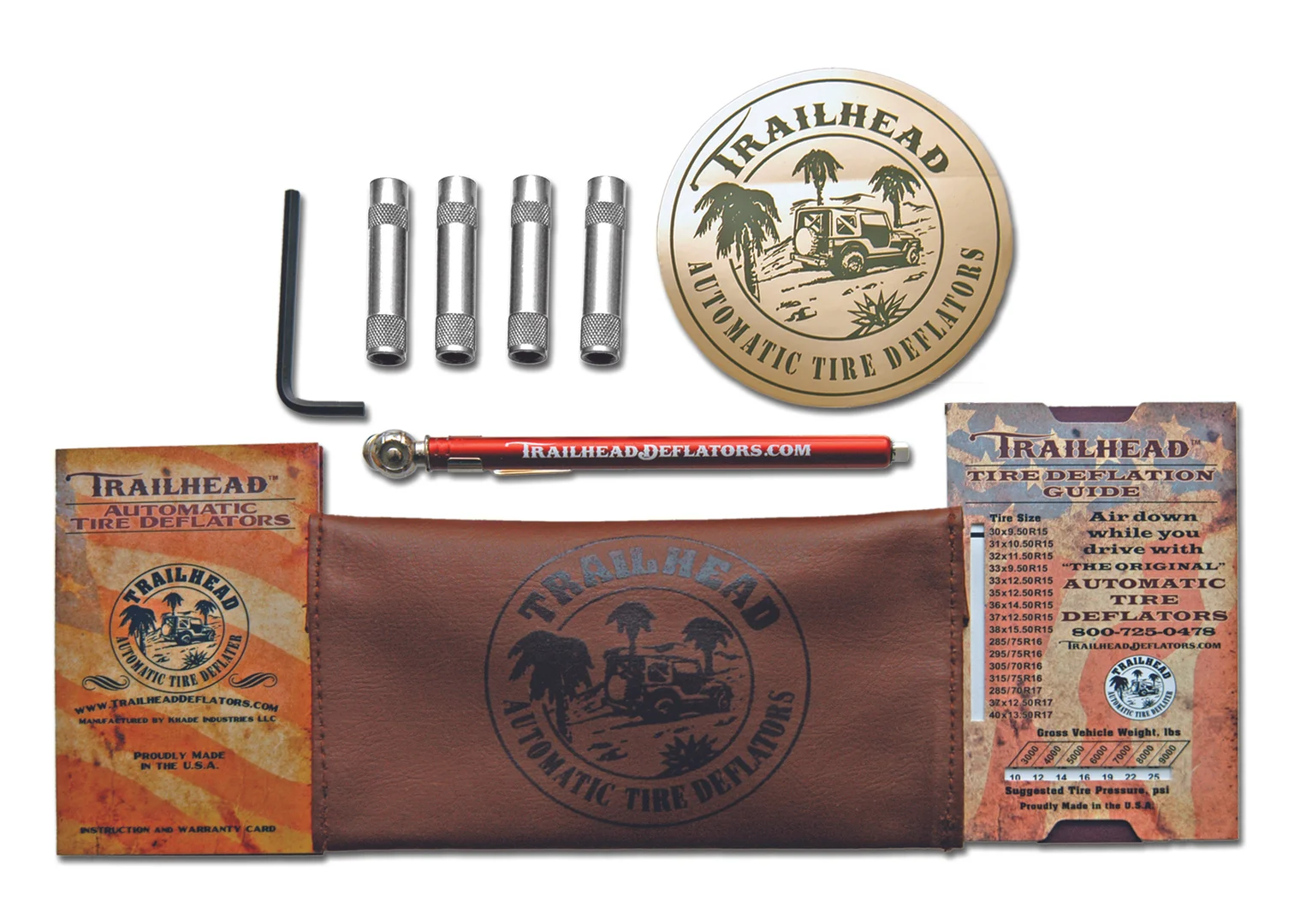 TRAILHEAD AUTOMATIC TYRE DEFLATORS