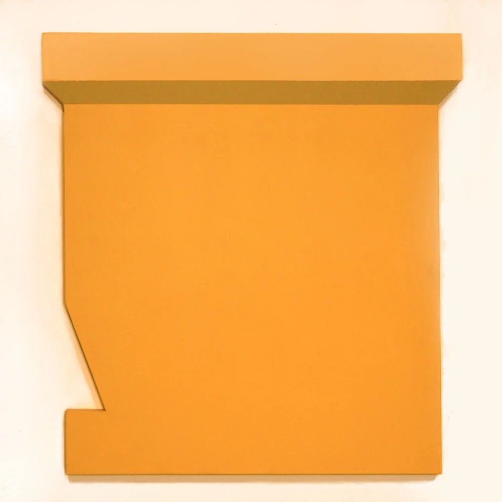 Work , 2017 Acrylic on Wood, 27 x 28 inches