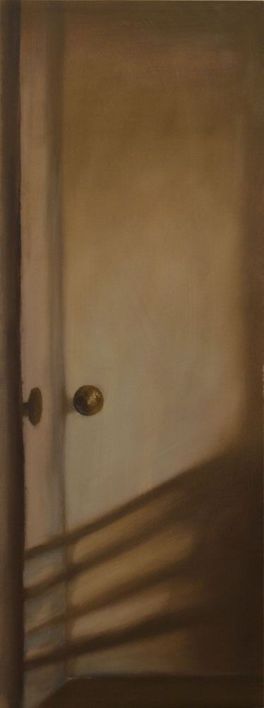   Door , 2017  Oil on Canvas, 18 x 48” 