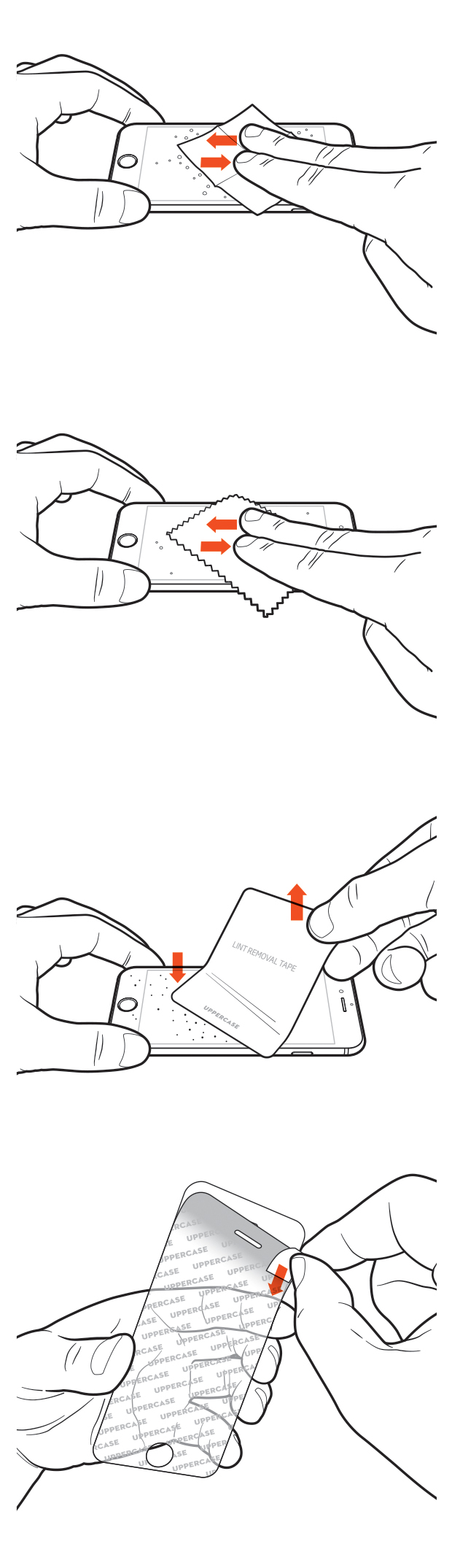 Screen Protector Installation Instructions