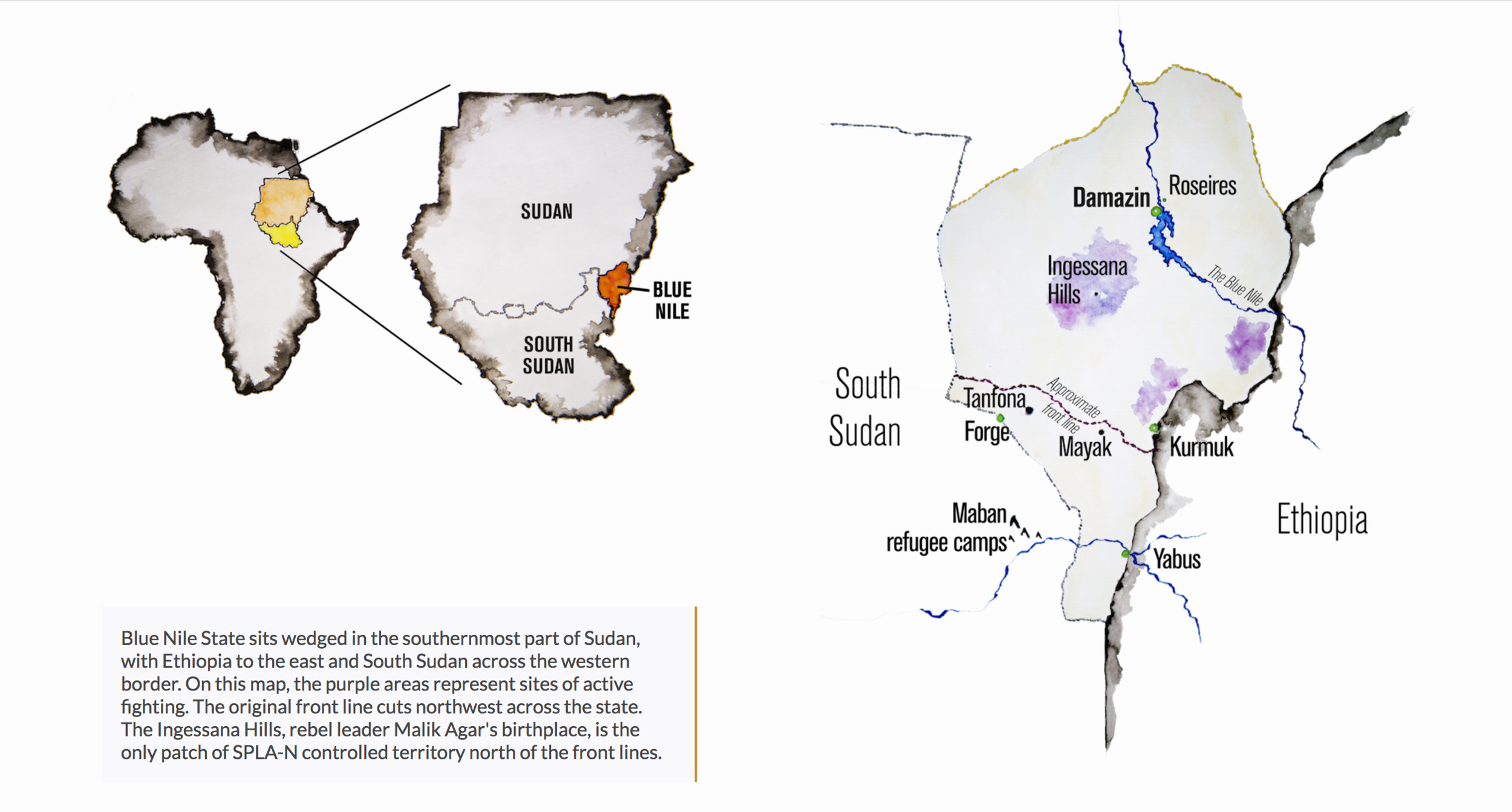 Blue Nile: Sudan's forgotten front