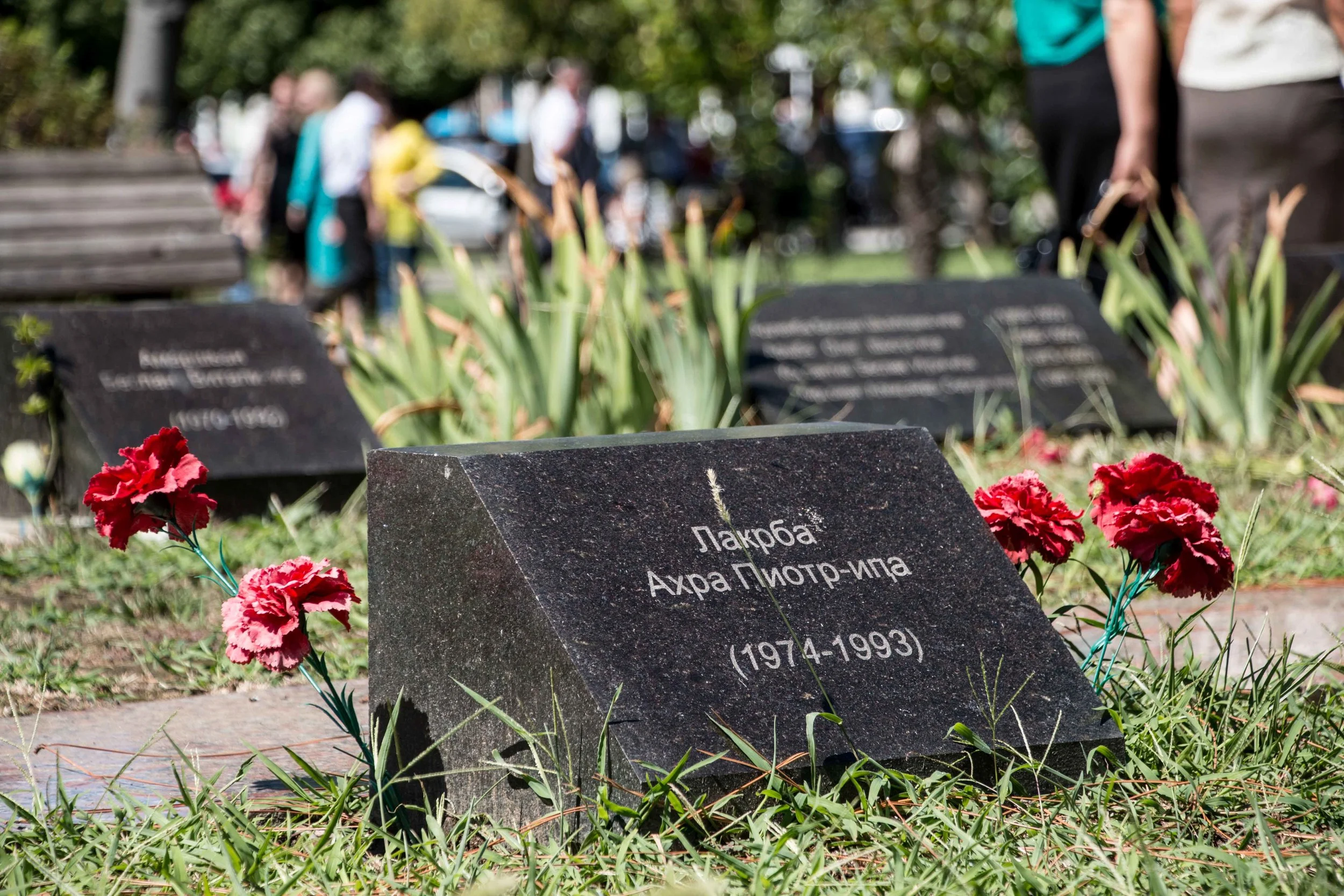 Hundreds of thousands of people were forcibly displaced from their homes, principally those of Georgian ethnicity living in Abkhazia, whose official identity status remains unresolved to this day.