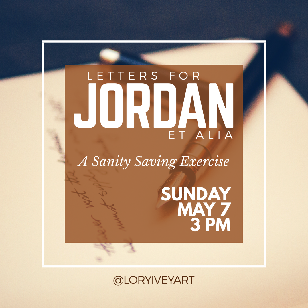 Letters for Jordan, et alia 