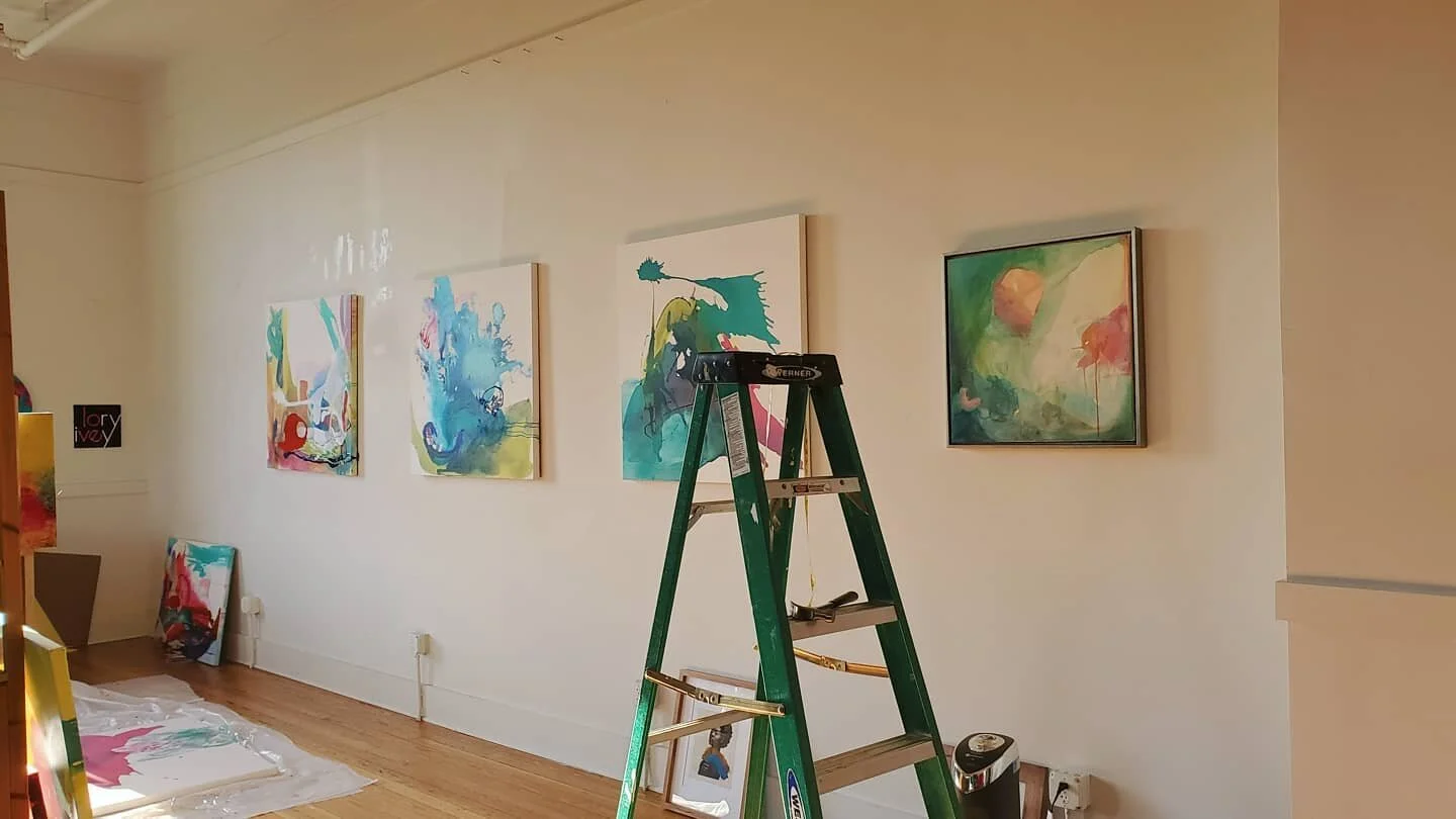 OPEN STUDIO | It's about to go down. Are you coming on Saturday afternoon? DM me! 💜 #openstudio