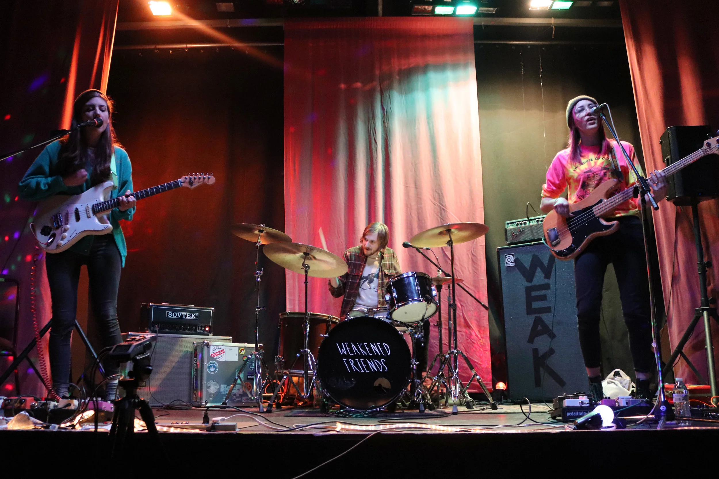 Weakened Friends performing at the Ice House. (Shamus McGroggan/TAPE SWAP RADIO)
