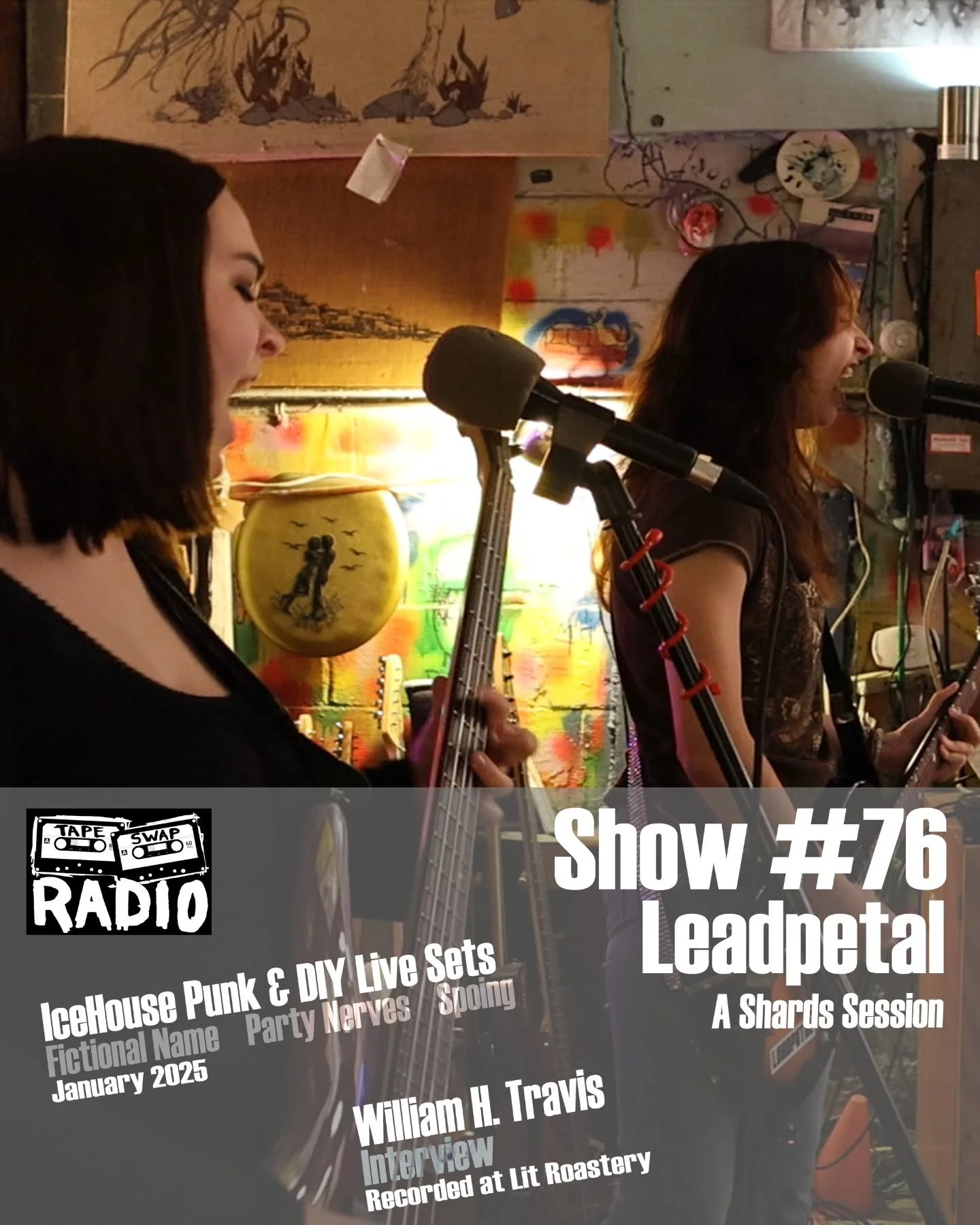 🔊 NEXT SHOW ANNOUNCEMENT 🔊

🗓  Friday, Nov. 28
🕐 11 PM - 1 AM
📻 WDIY 88.1 FM, wdiy.org

We're back with a new show on @wdiyfm on Black Friday night with the premiere of the Shards Session from Valley alt metal riffers @leadpet4l. 

Plus, we'll d