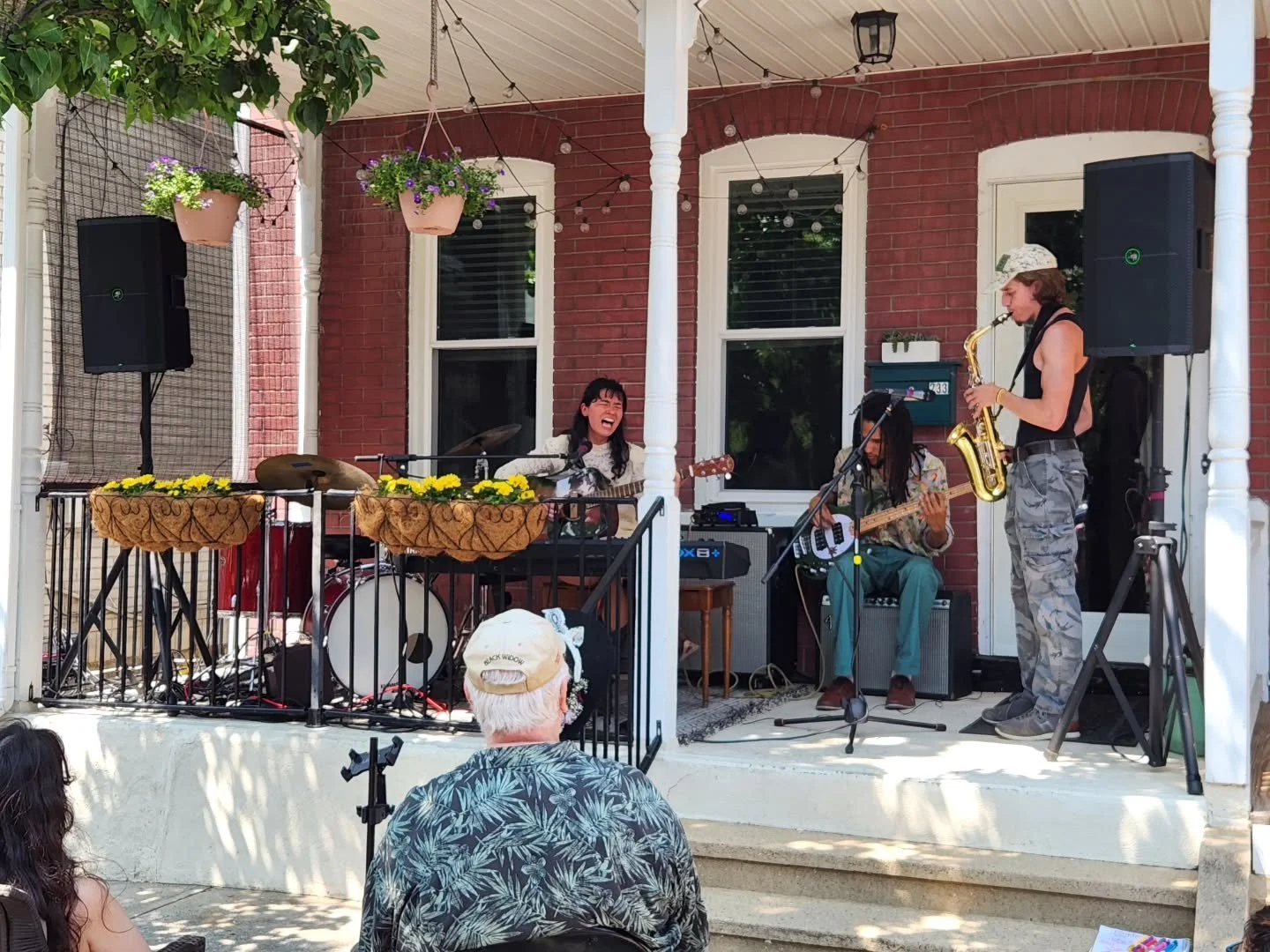 Good times yesterday at the 1st Northside Bethlehem Porchfest! Thanks to everyone who came out, and all the musicians for playing.

Our first, small-scale event proved to be a big hit, so we want the next one to be bigger. If YOU want to host a porch